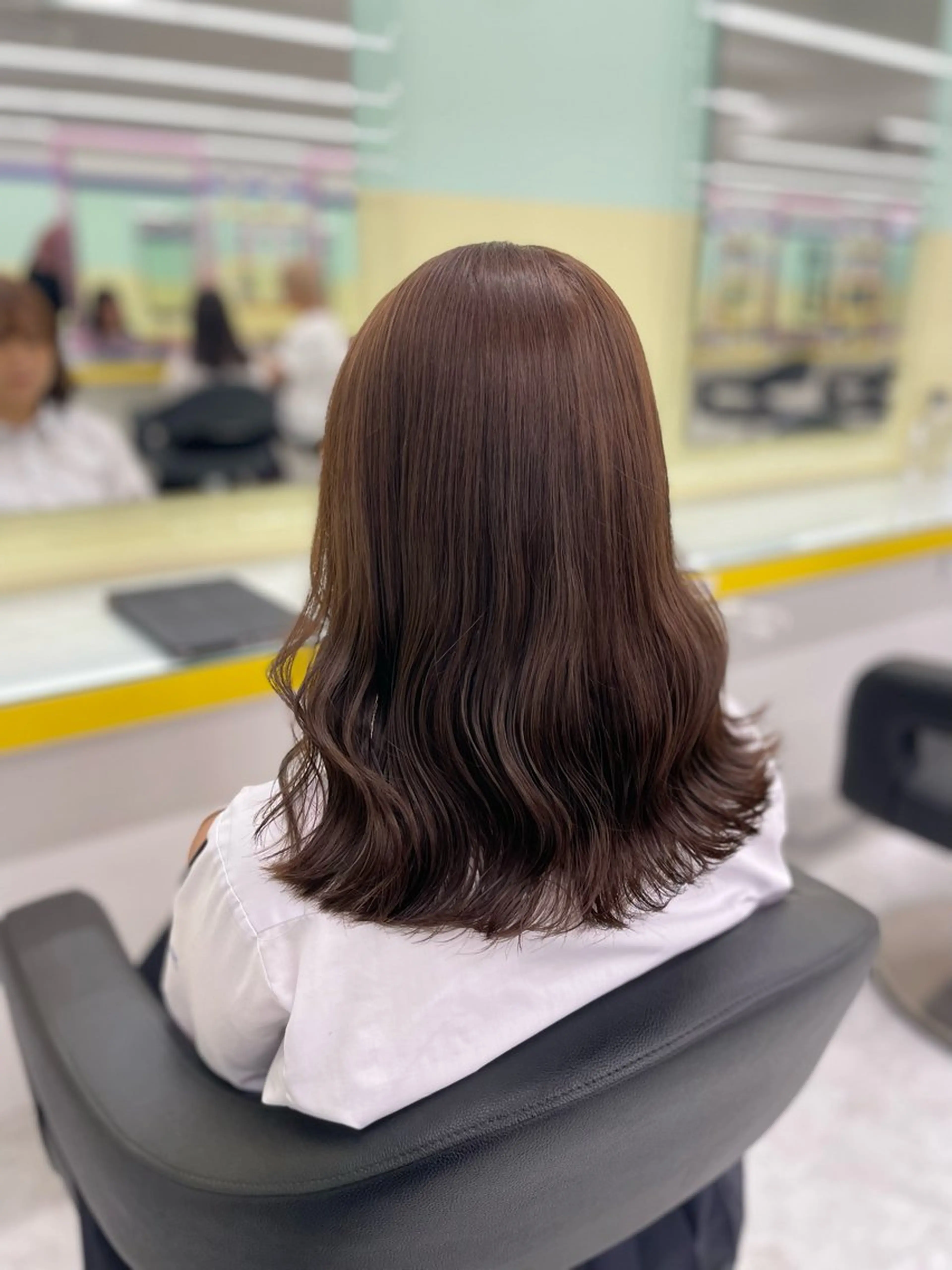 セミロング カラー ヘアアレンジ カット ヘアカラー トリートメント 【透明感×レイヤー】 🍃RIKU🍃のヘアスタイル