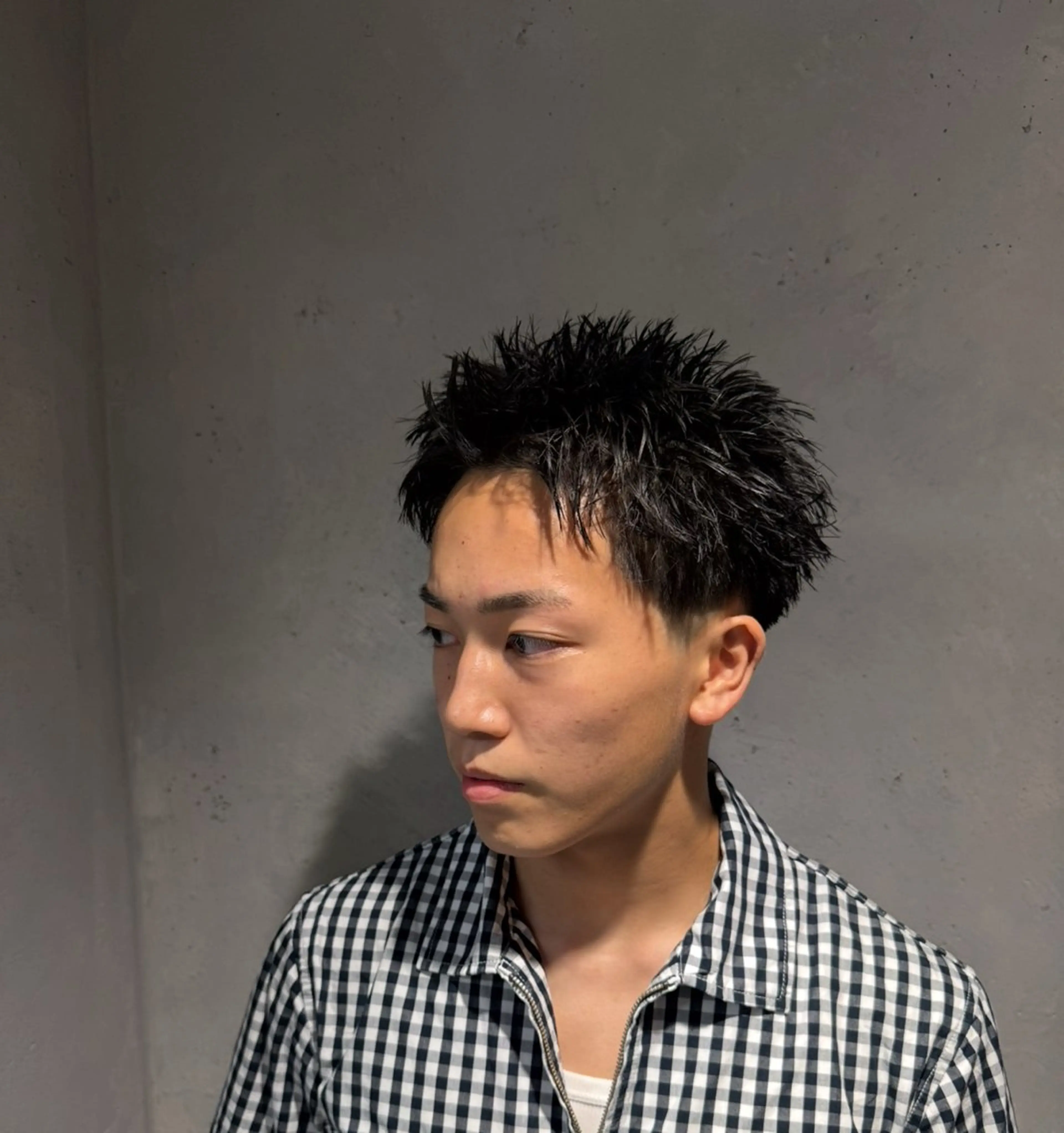 メンズ SALOWIN梅田茶屋町North店所属・岡田/メンズ特化/パ ーマ&ショートのプロのヘアスタイル