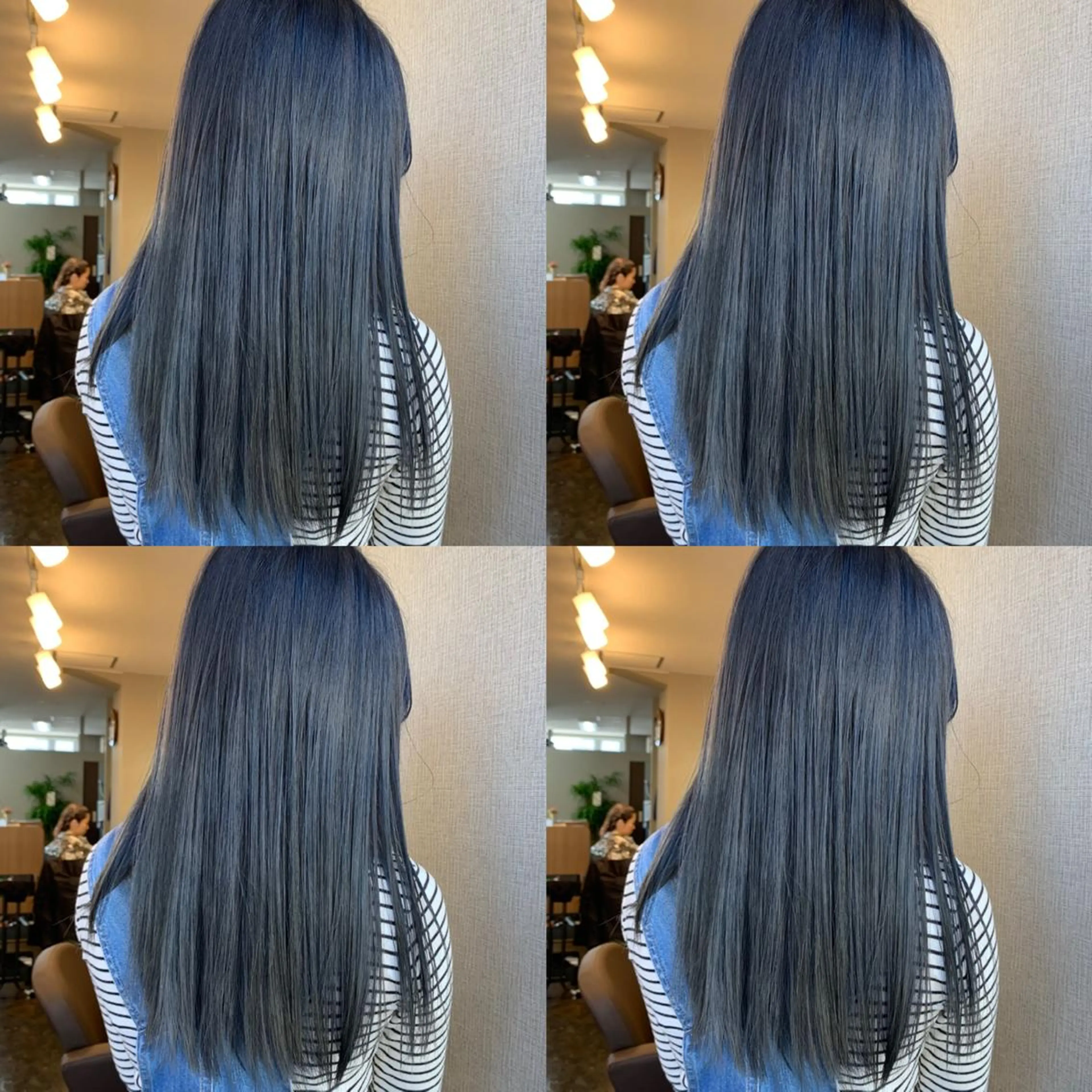 ロング カット ヘアカラー トリートメント Selene hair OSAKAのヘアスタイル