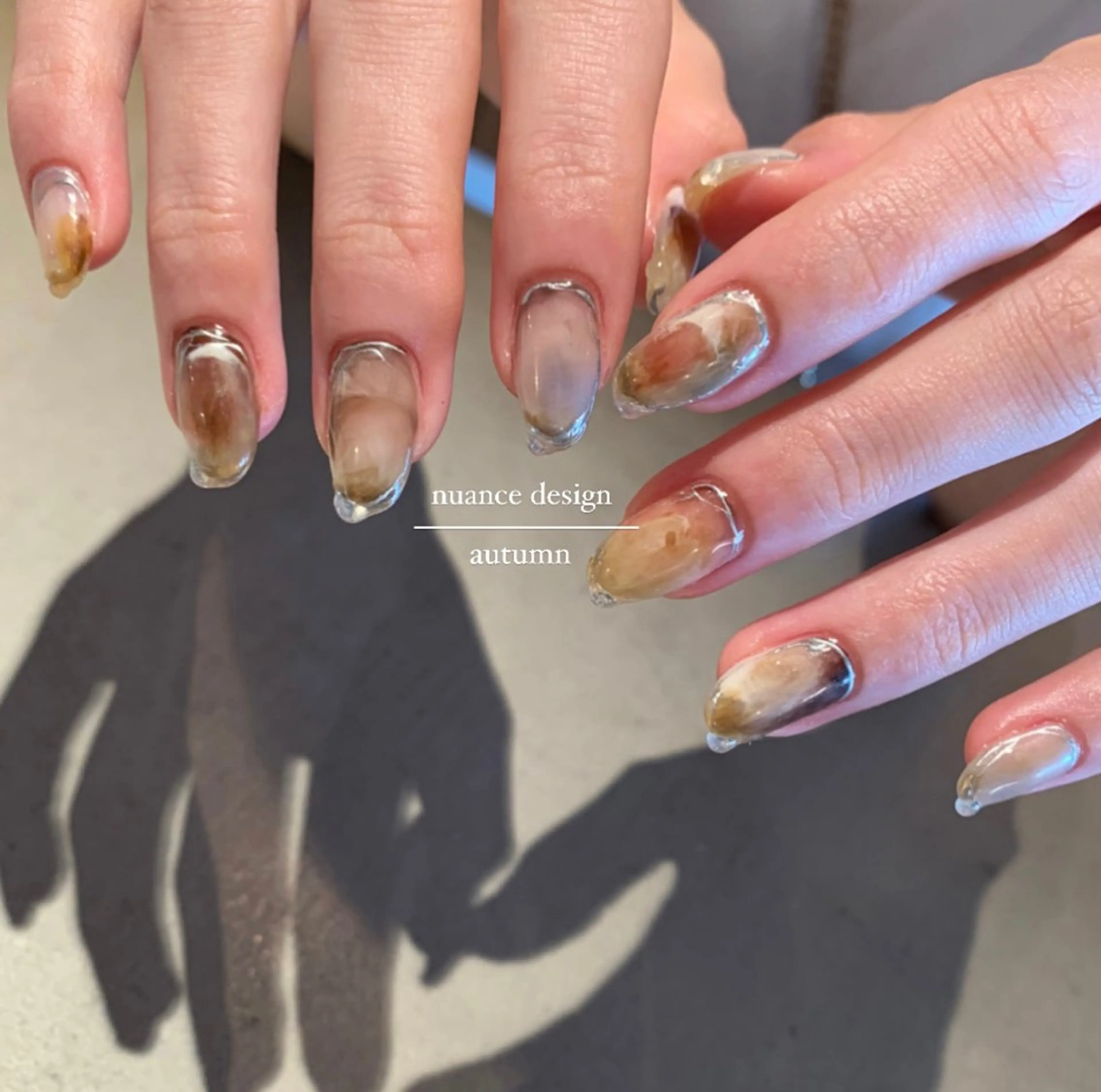 ネイル ハンドネイル にしぐち はるかのネイルデザイン