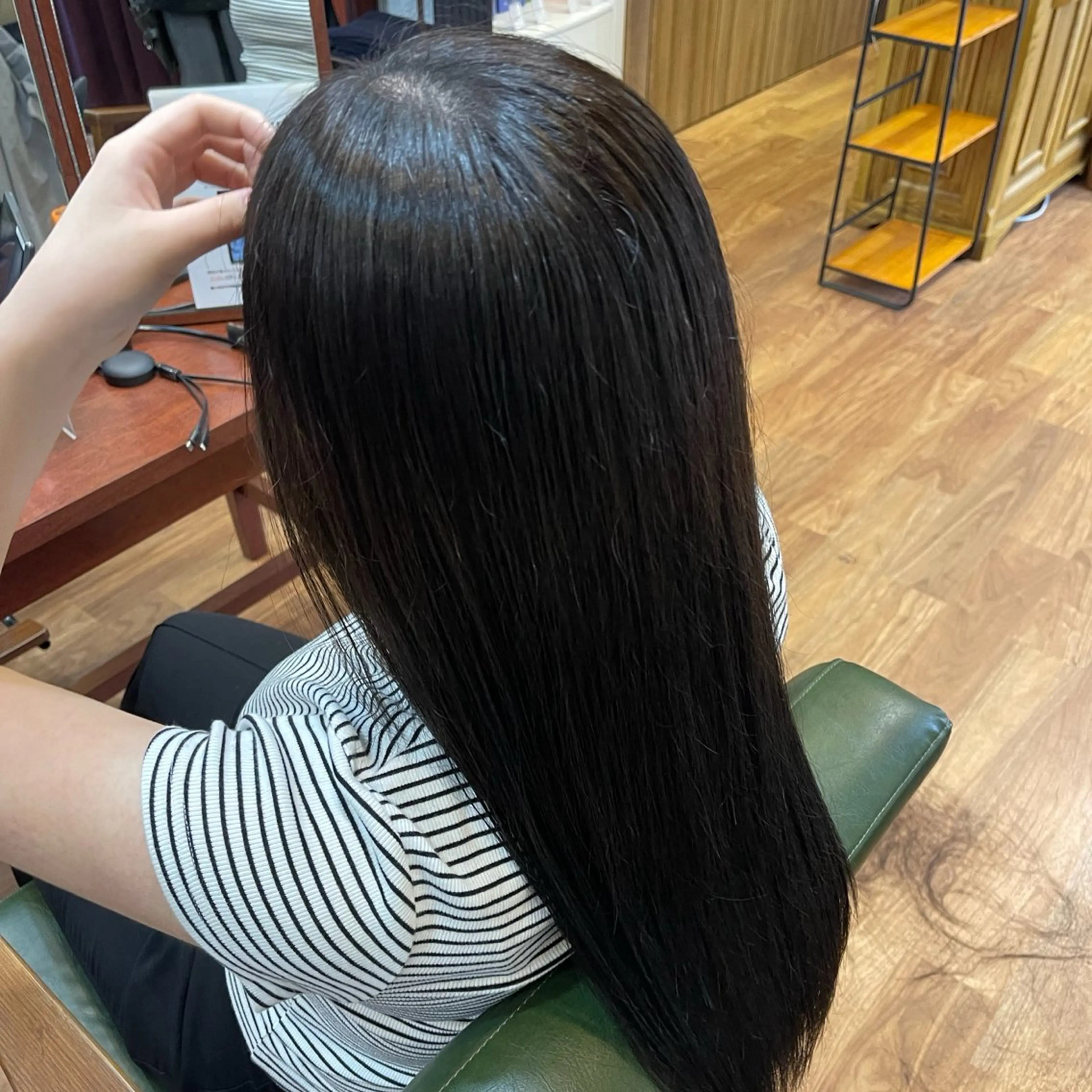 ロング カラー オーガニックカラー Amaris おおしまのヘアスタイル