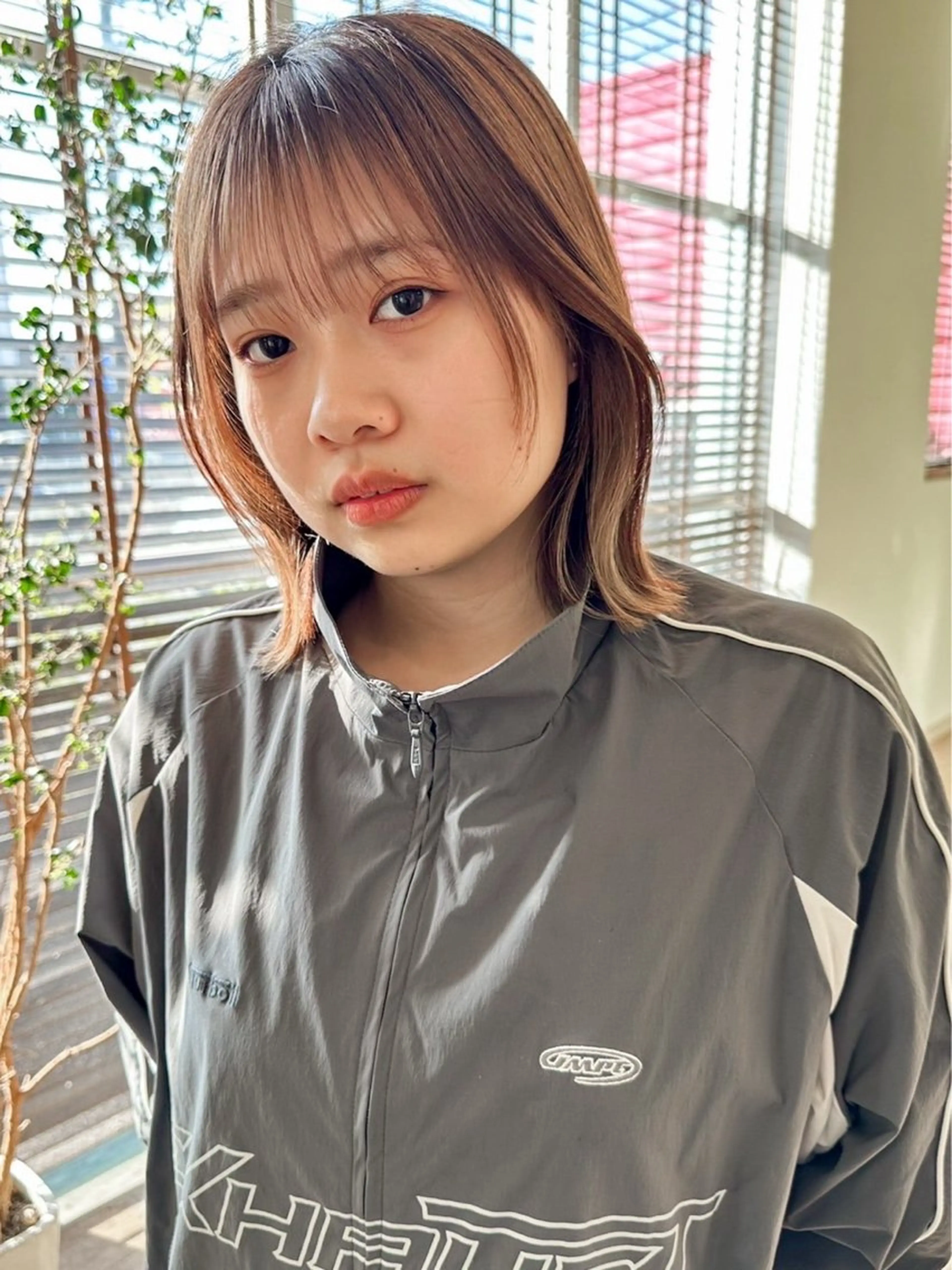 ミディアム カラー balance.三宅 星哉のヘアスタイル