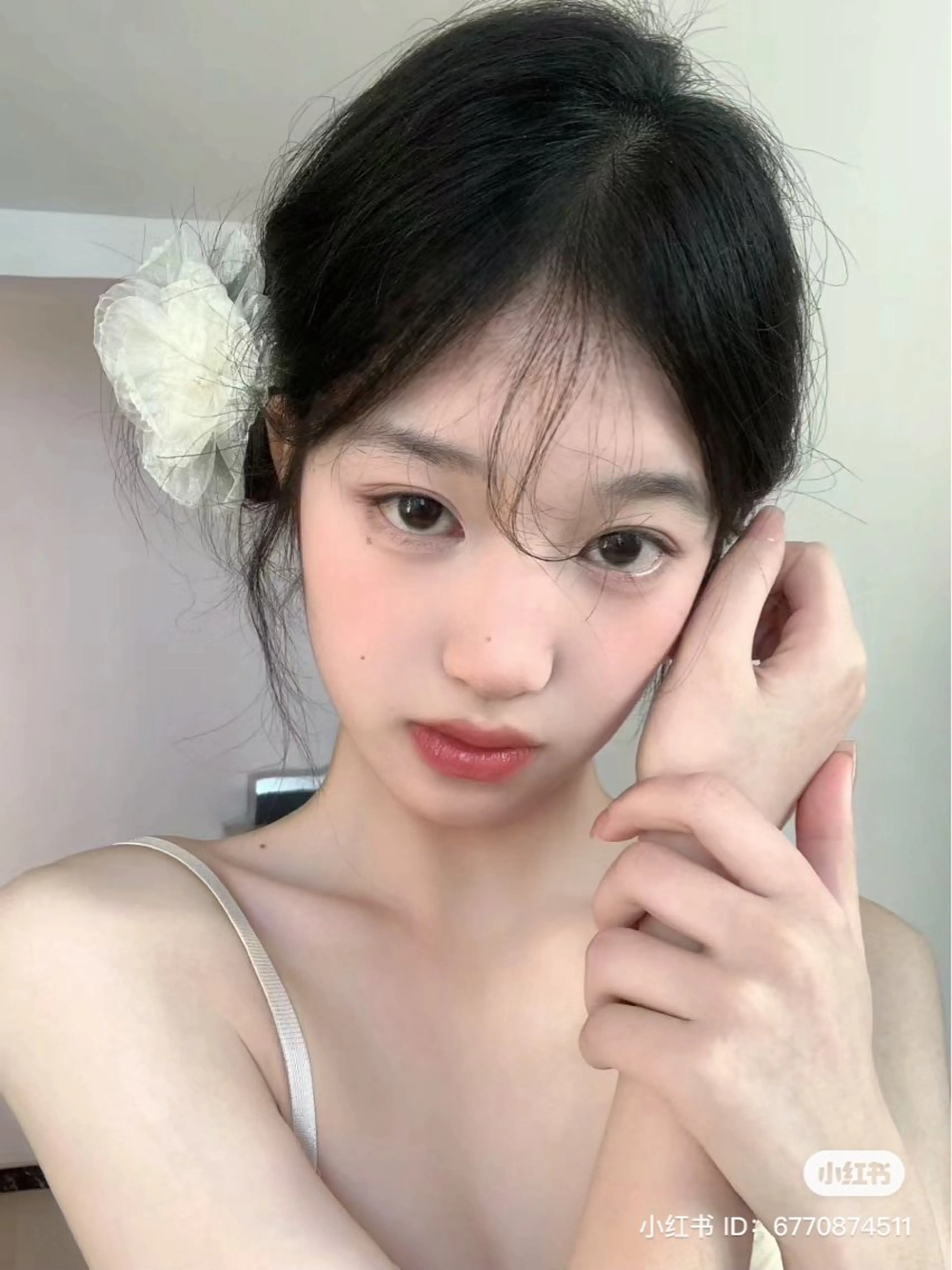 カラー 透明感ベージュ🤎 ナチュラルレイヤーのヘアスタイル