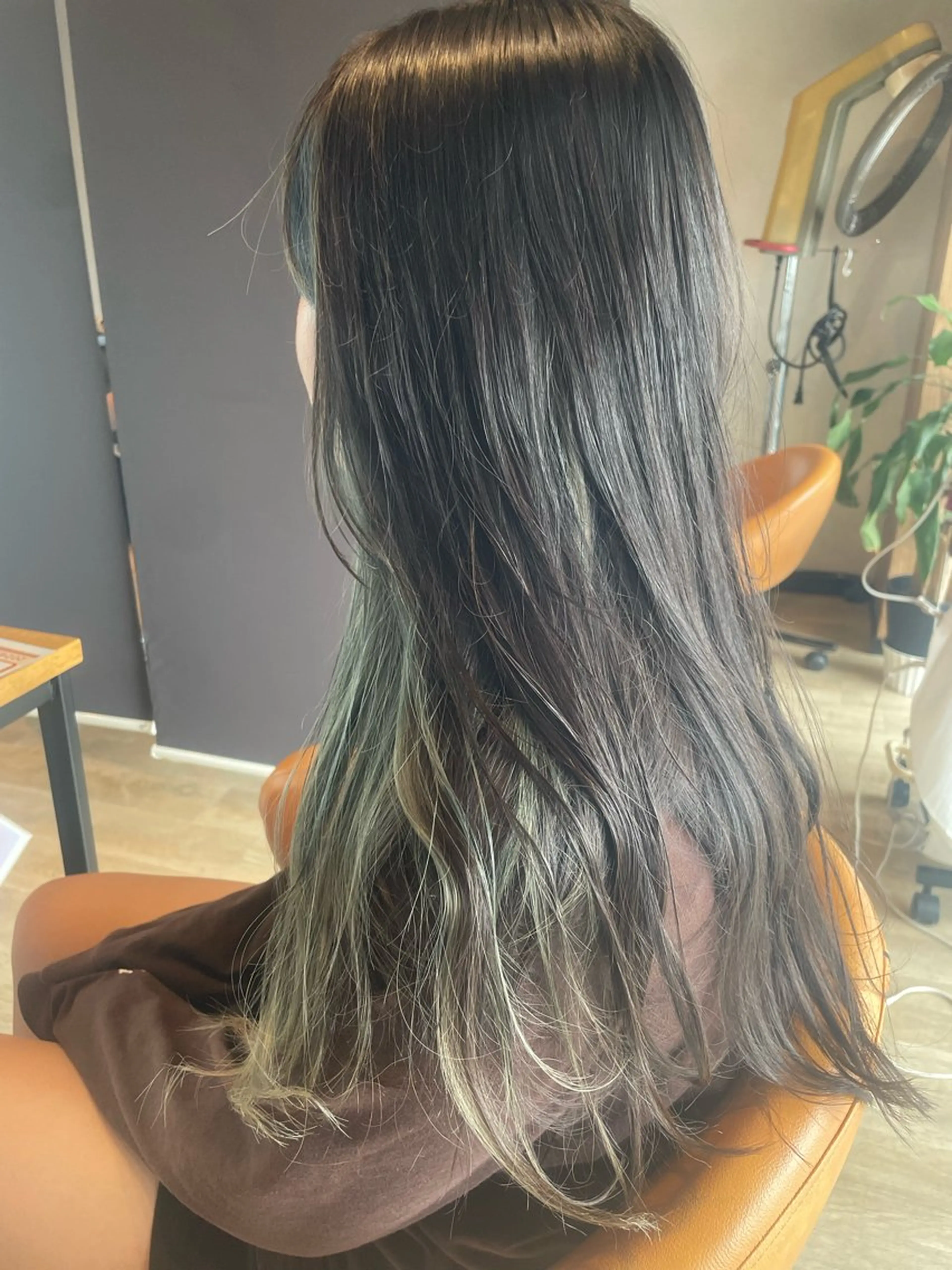 ロング ヘアカラー 髪質改善/ブリーチ 田代 龍我のヘアスタイル