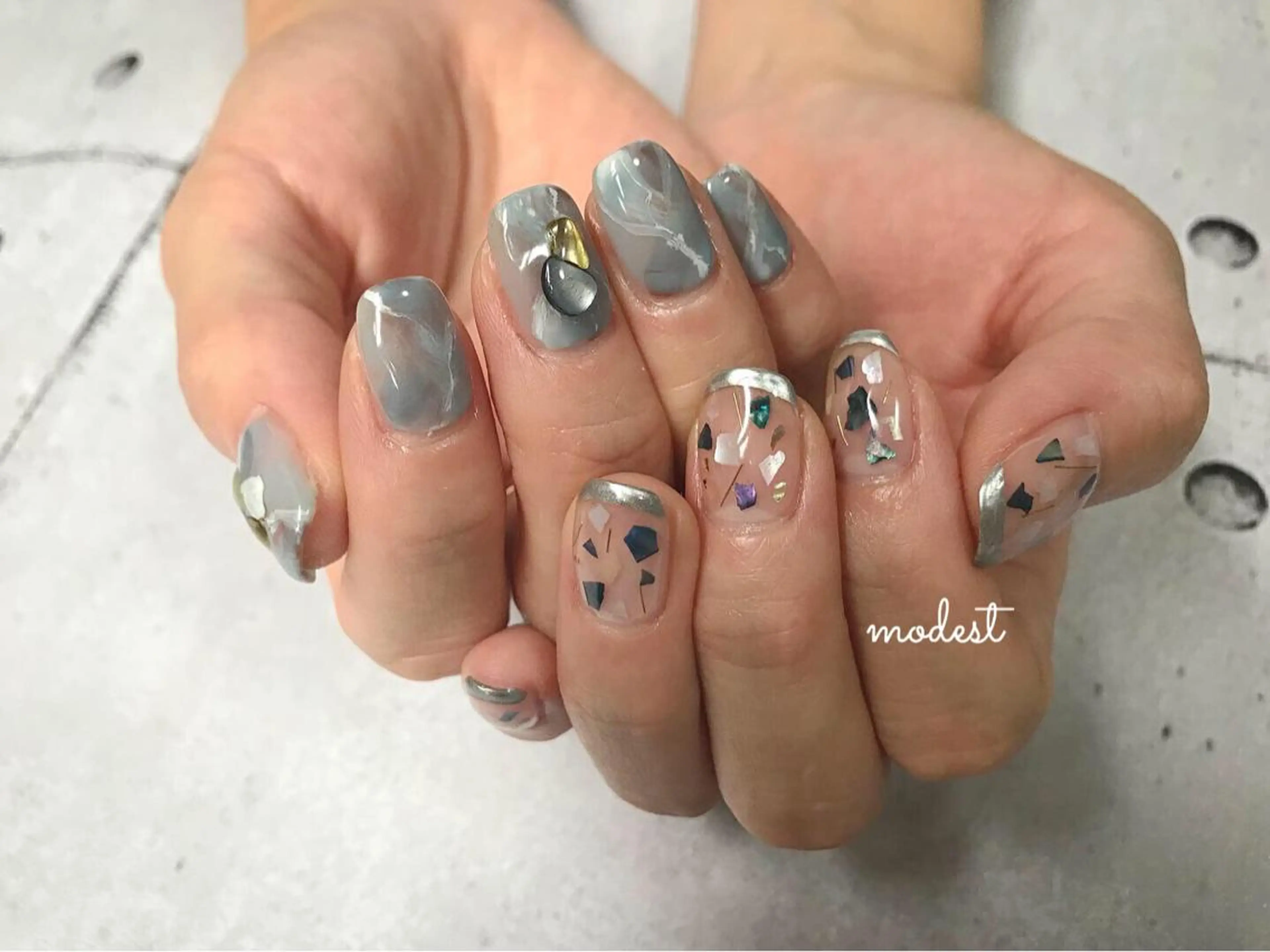 ネイル 久田 悠佳のネイルデザイン