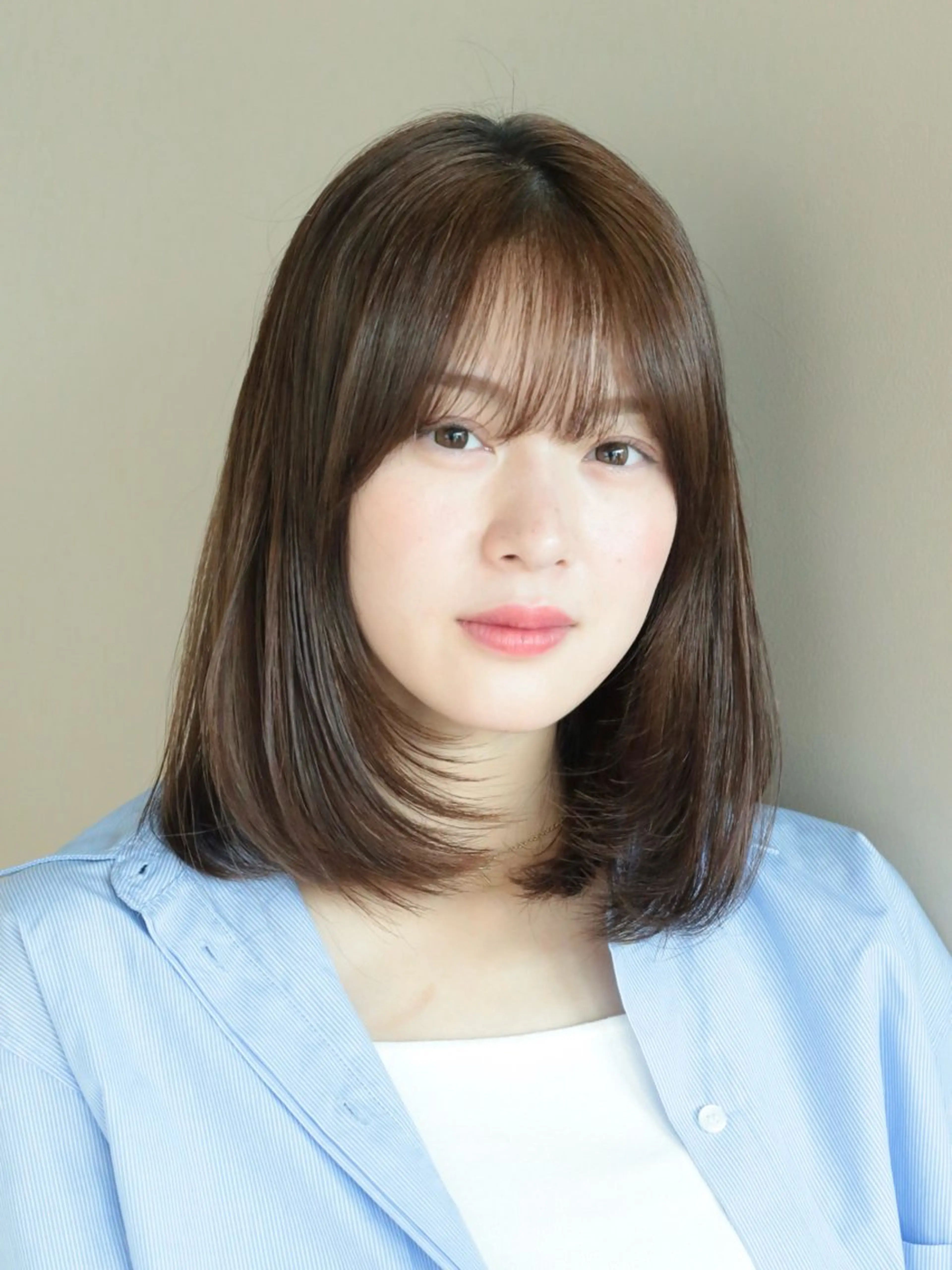 ミディアム カラー ミディアムレイヤー レイヤーカット カット ヘアカラー トリートメント 髙木美緒🌿 レイヤー/アレンジのヘアスタイル