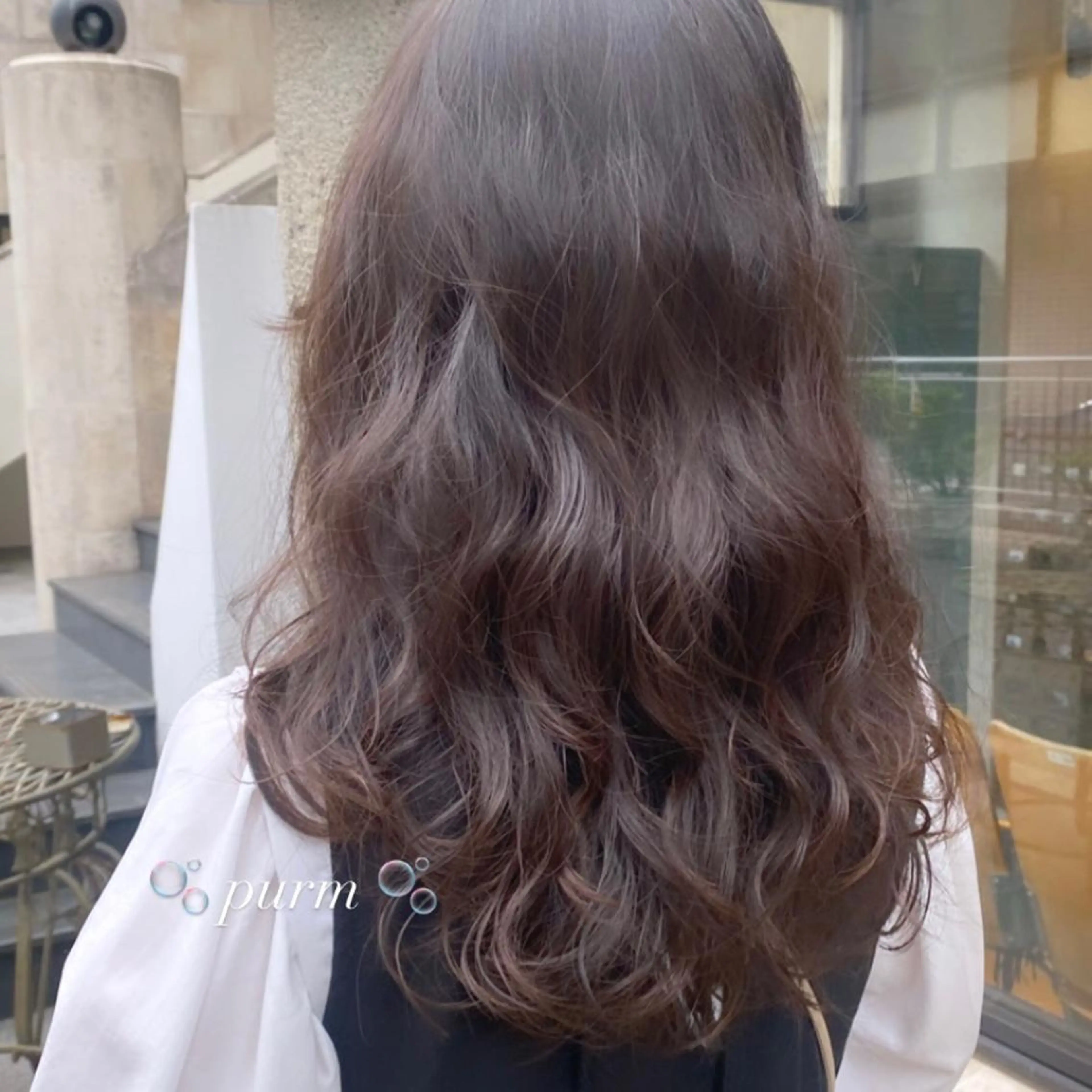 ロング 韓国レイヤー/透明感 カラー🦋mioのヘアスタイル