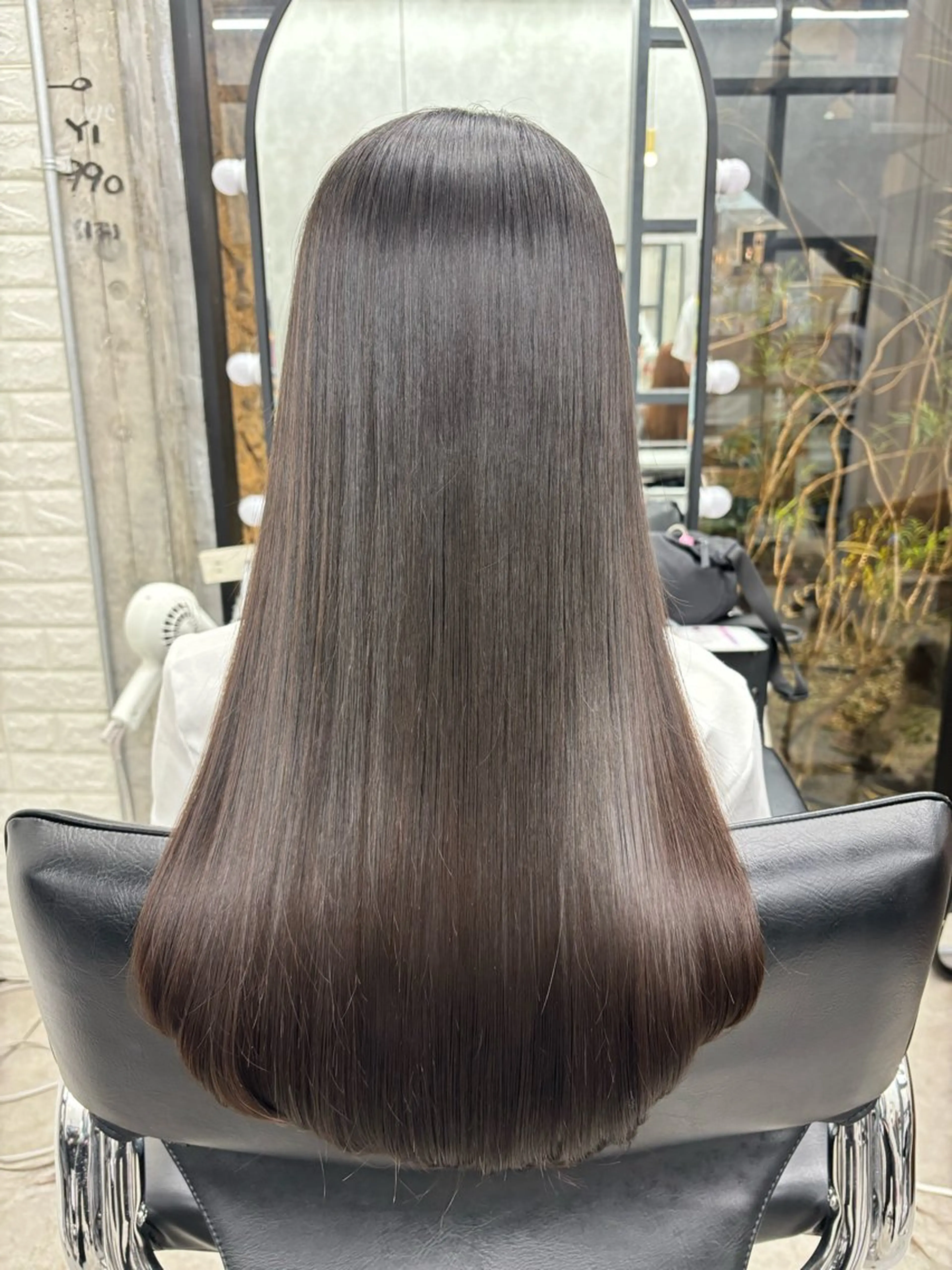 ロング カラー 髪質改善 縮毛矯正 トリートメント すぐ巻ける縮毛矯正 🍀勝倉　麗のヘアスタイル