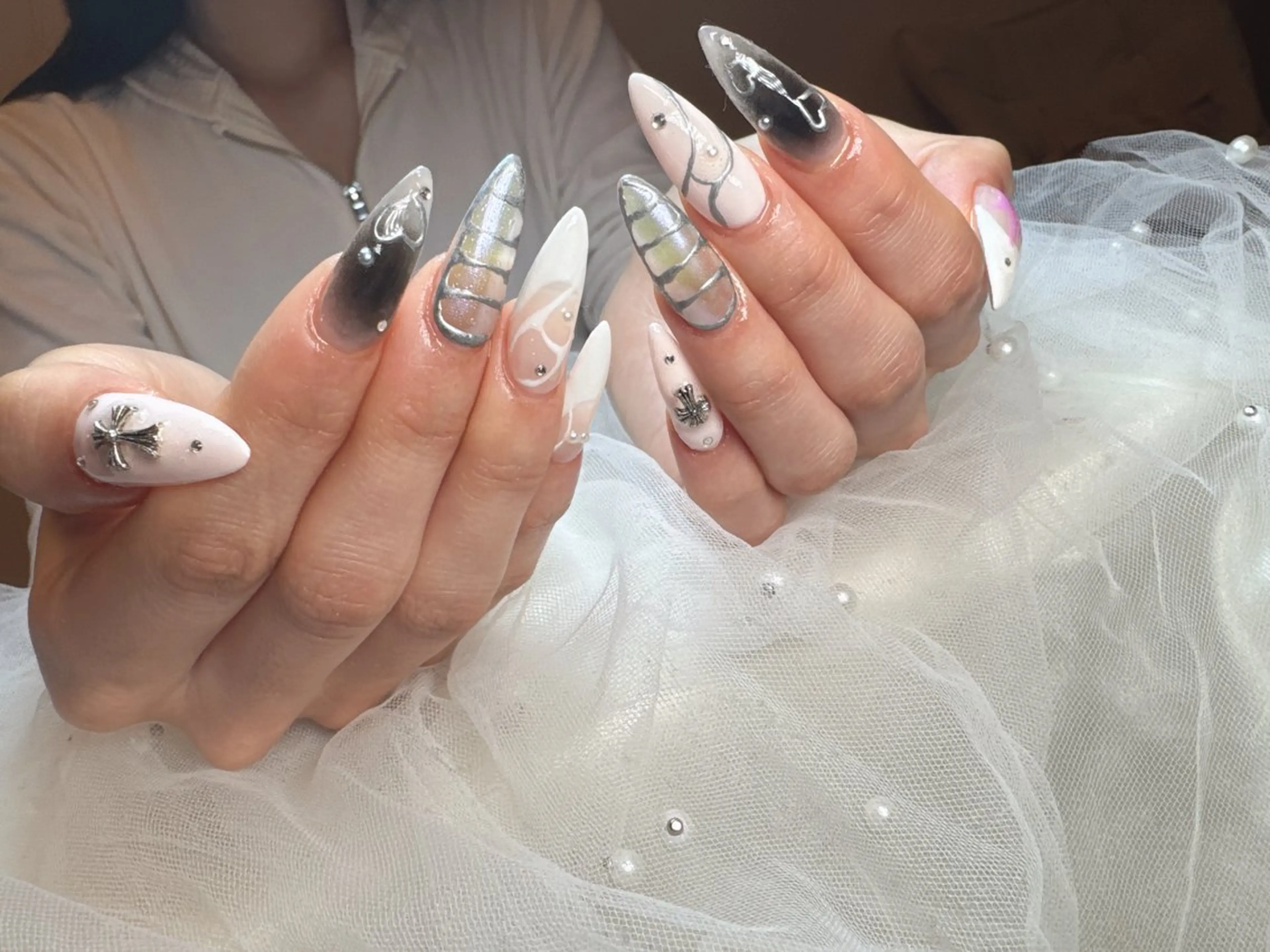 ネイル ハンドネイル リセス 高田馬場💎のネイルデザイン