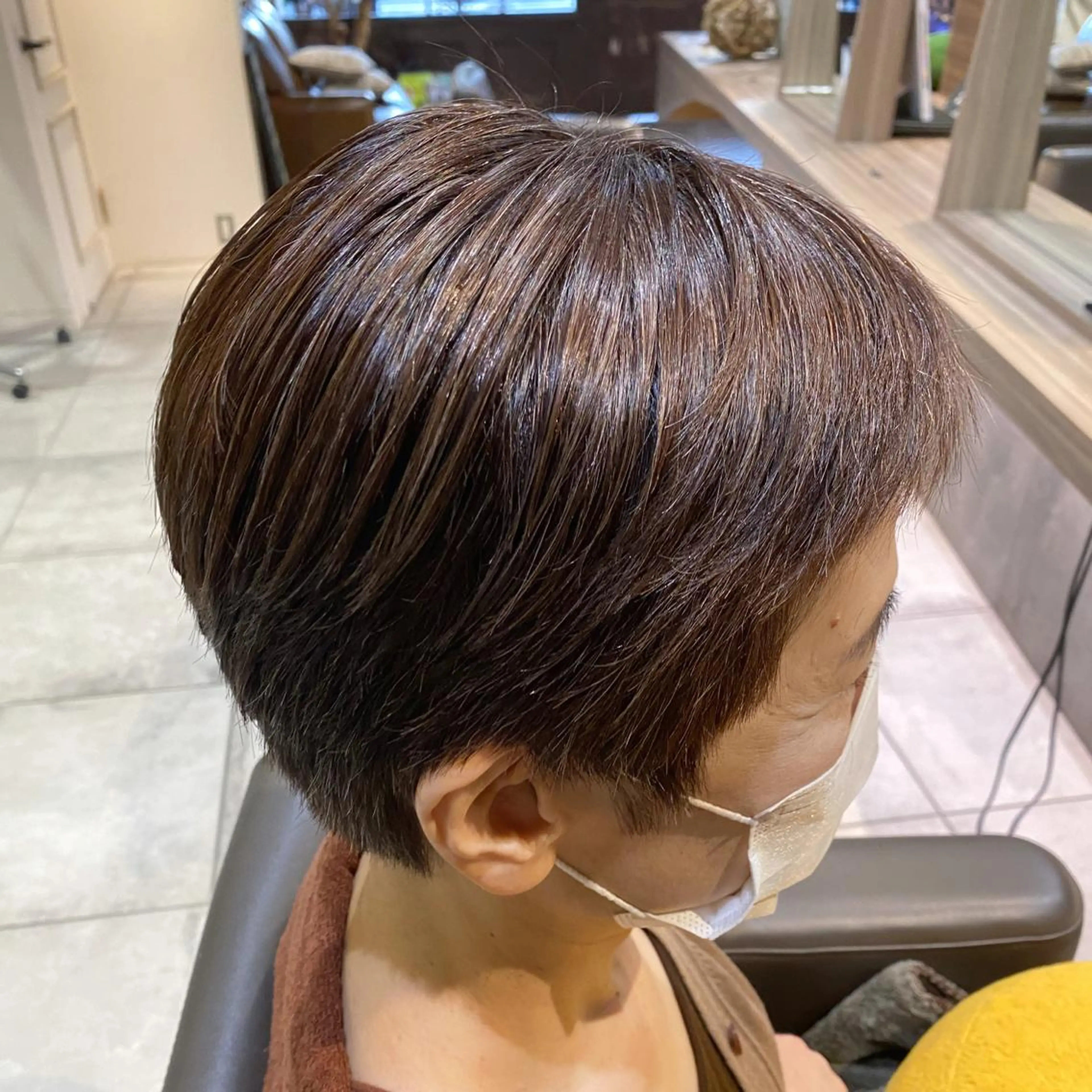 人気No.2✨【30%OFF】白髪ぼかしハイライト＋透明感カラーの写真