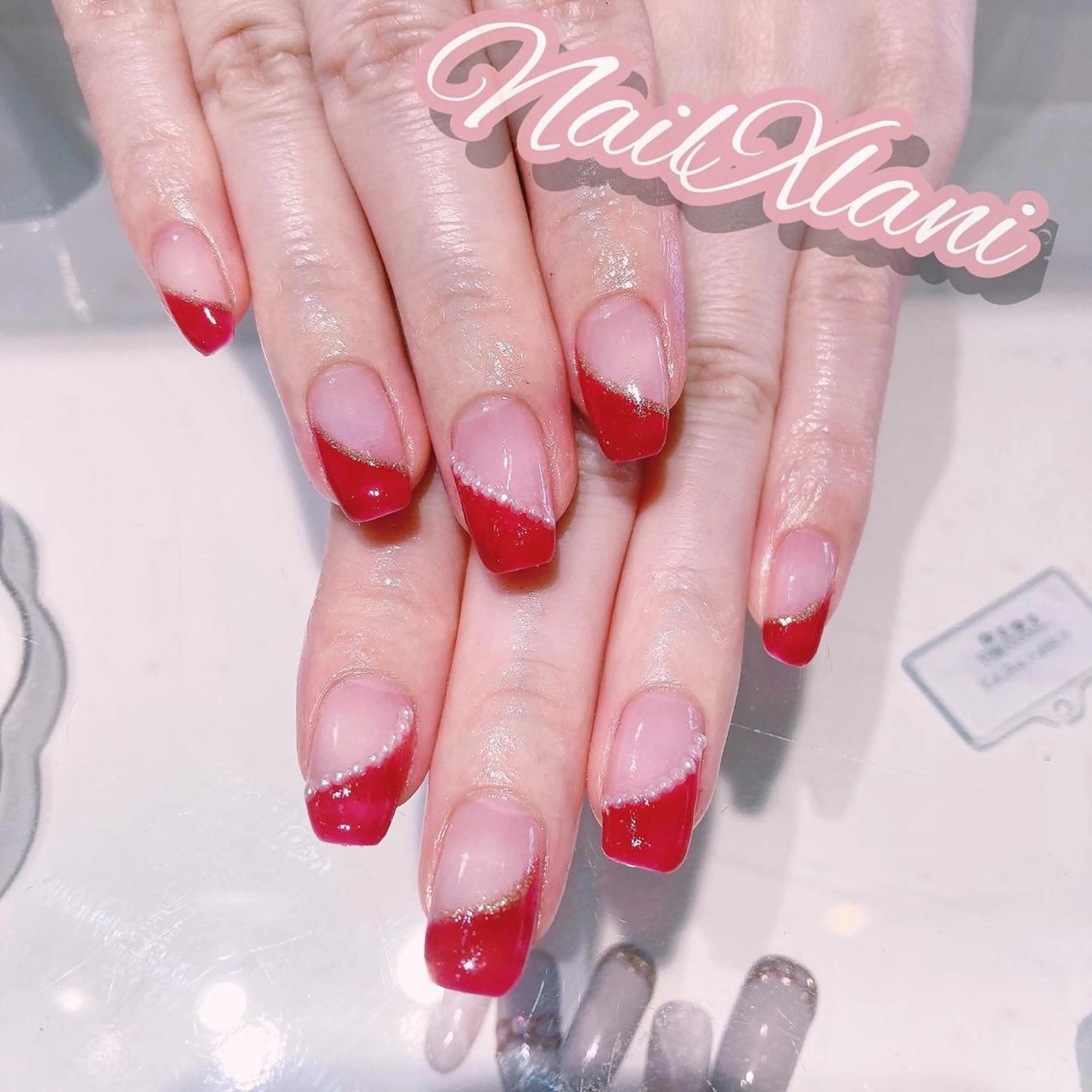 ネイル Nail×Lani 深爪矯正対応◎のネイルデザイン