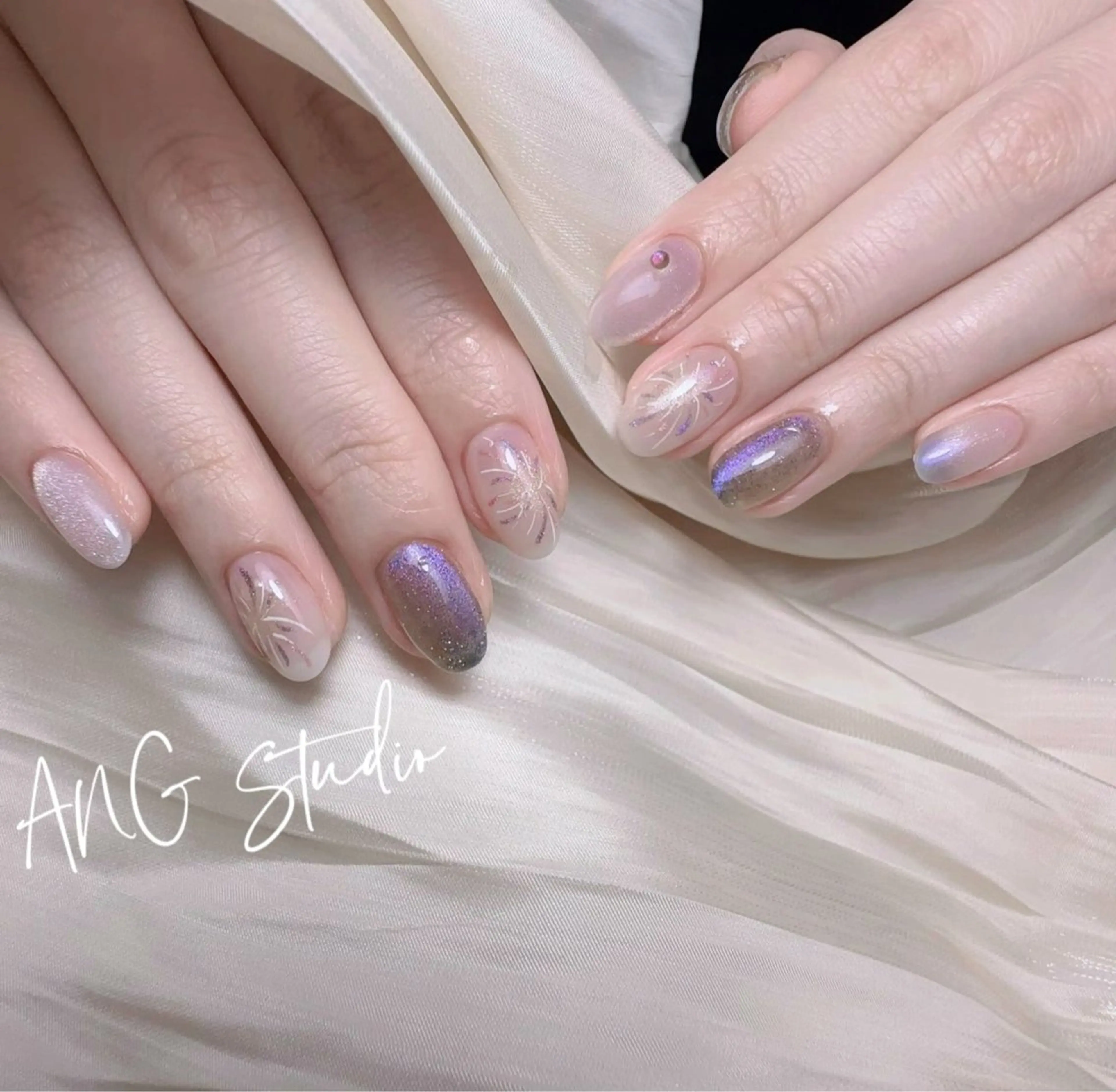 ネイル ハンドネイル ハンドケア ANG Studioのネイルデザイン
