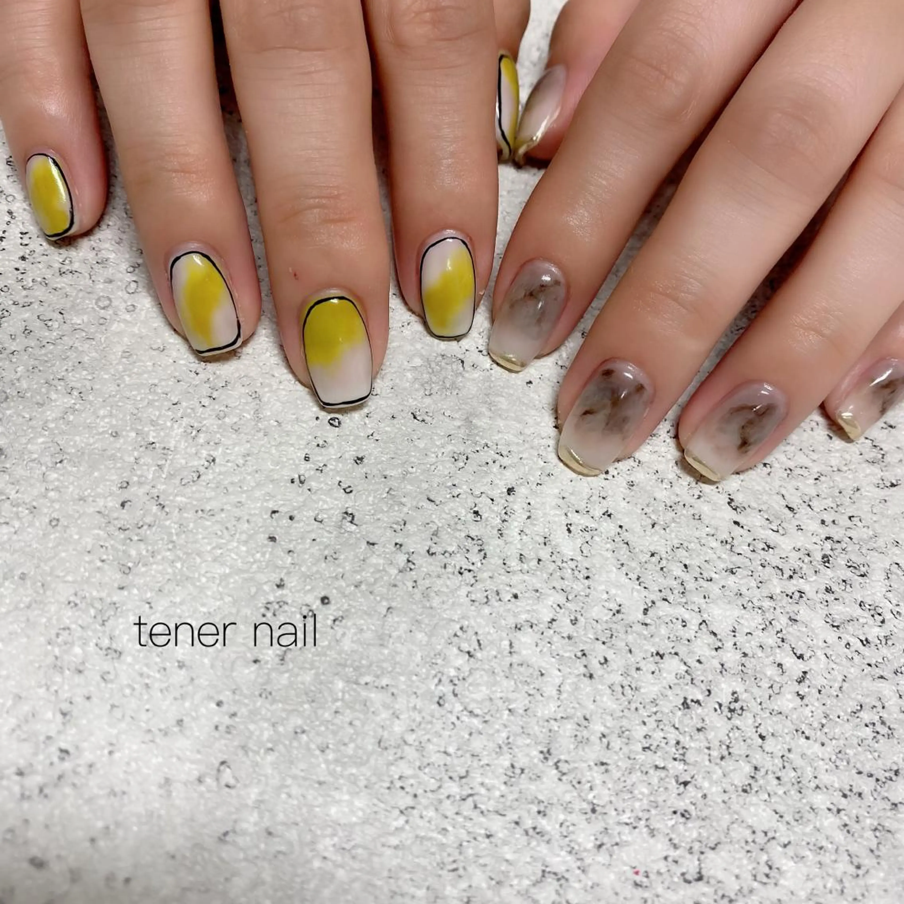 ネイル ニュアンスネイル テネルネイル tener nailのネイルデザイン