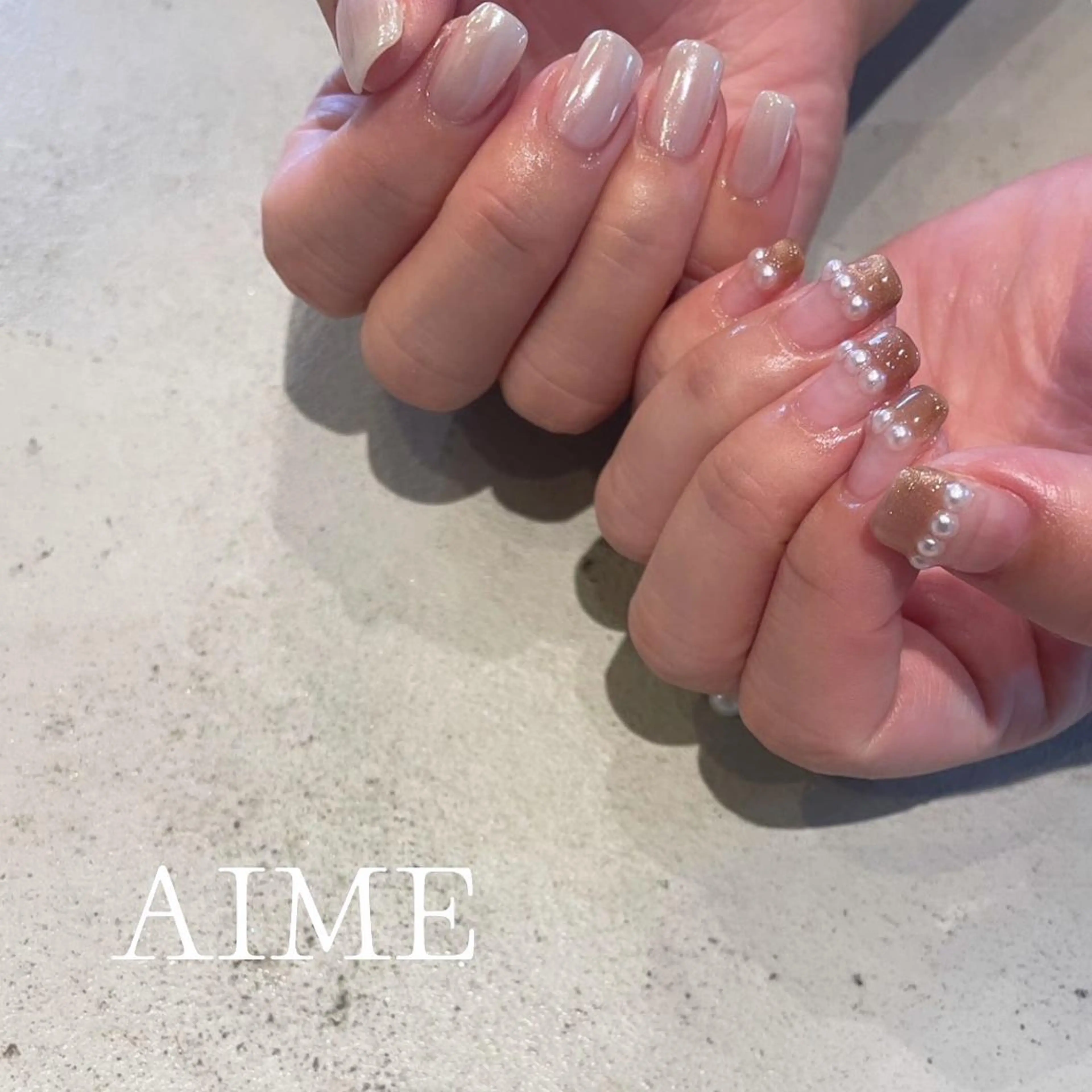ネイル ハンドネイル AIME （momo）のネイルデザイン