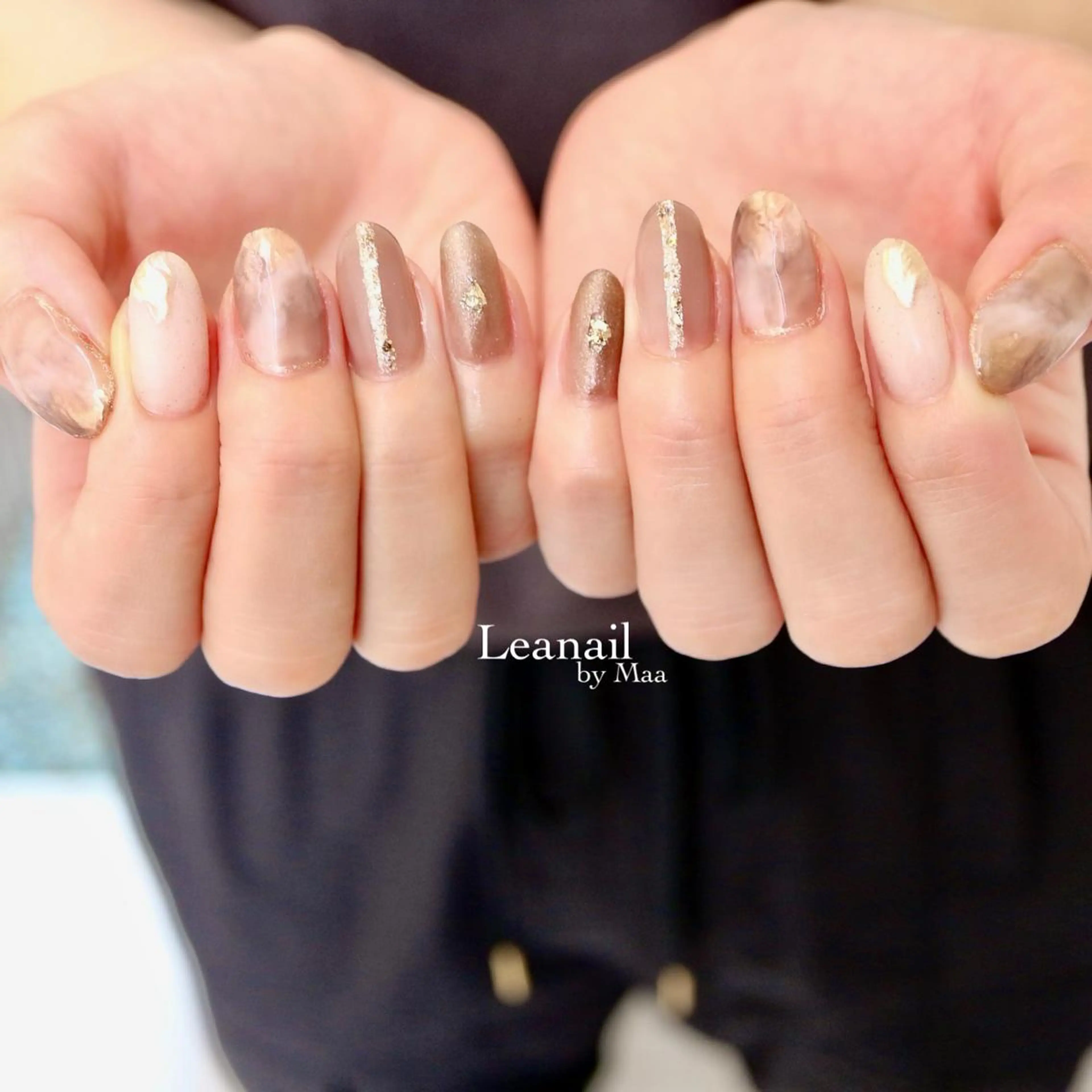 ネイル private_ salon.Leaのネイルデザイン