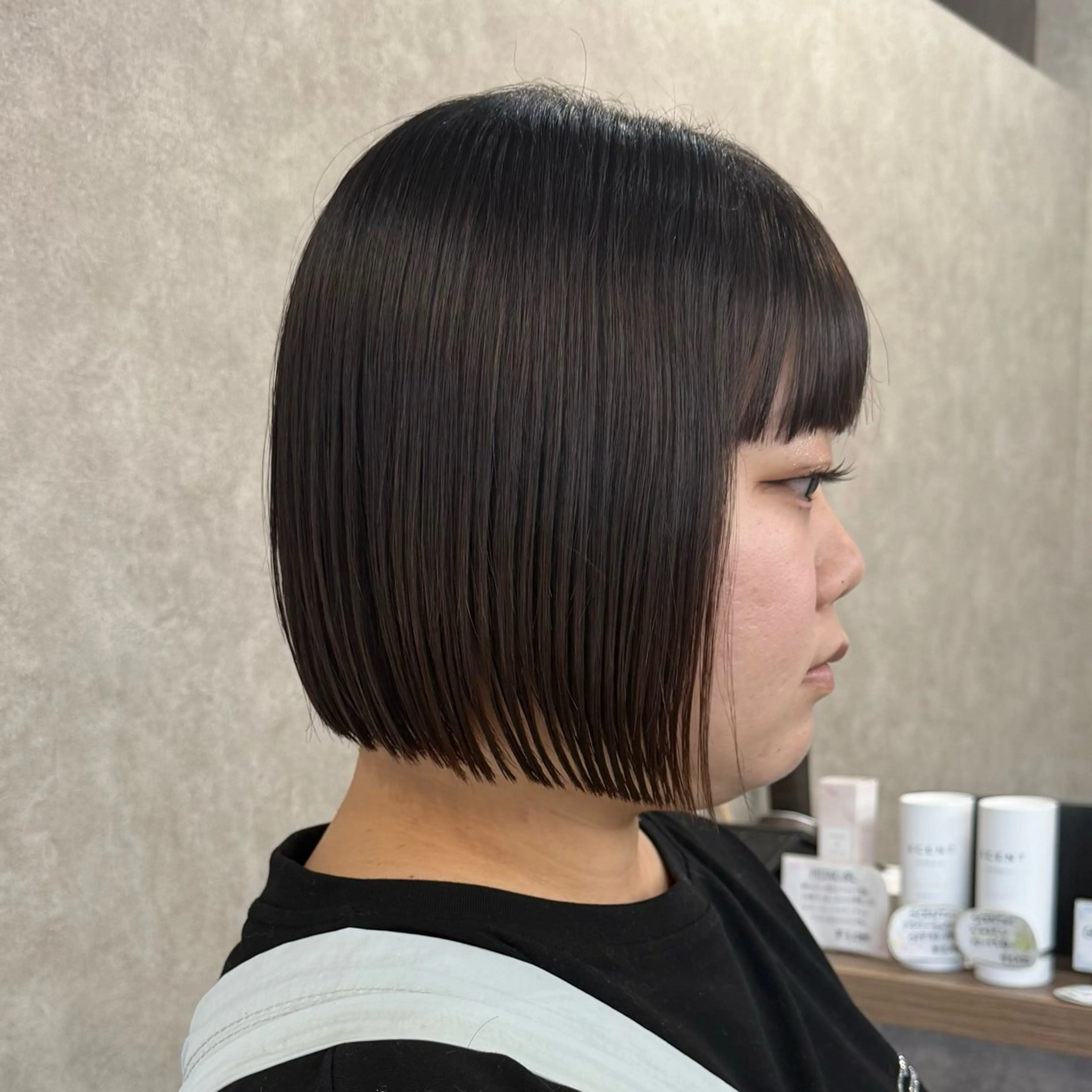 【癖・うねり・広がりが気になる方にオススメ😵‍💫🌟】似合わせカット➕髪質改善ストレートの写真