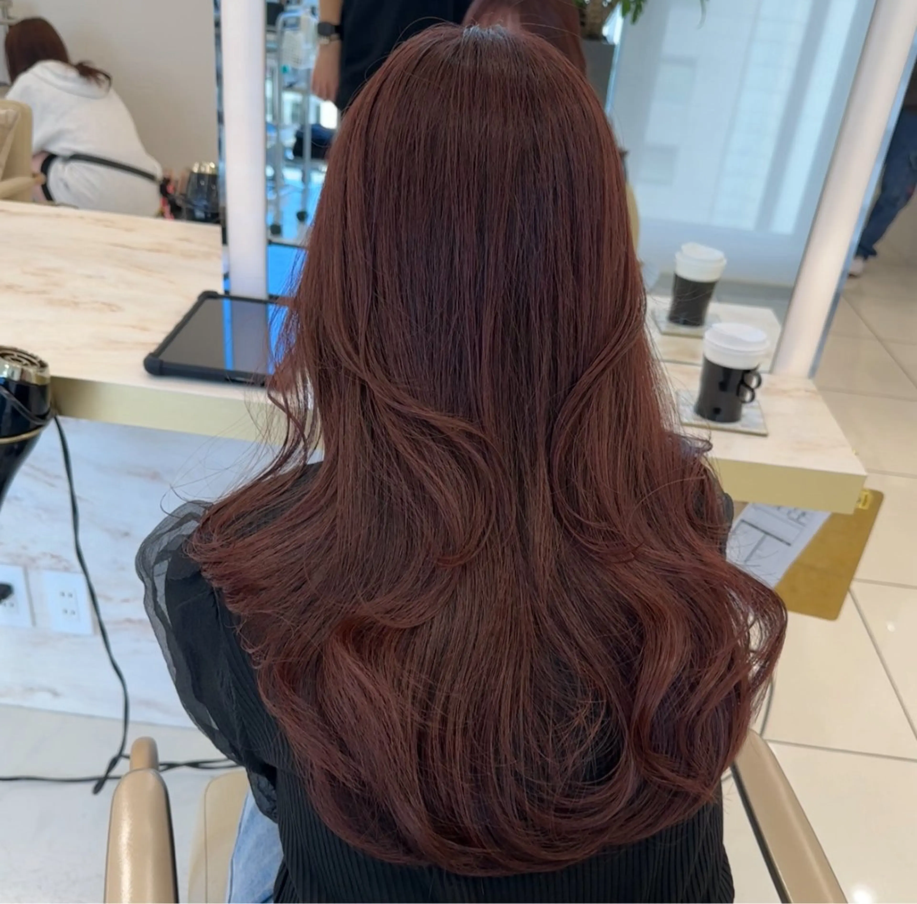 ロング カラー レイヤー/韓国風ヘア /倉又大知のヘアスタイル