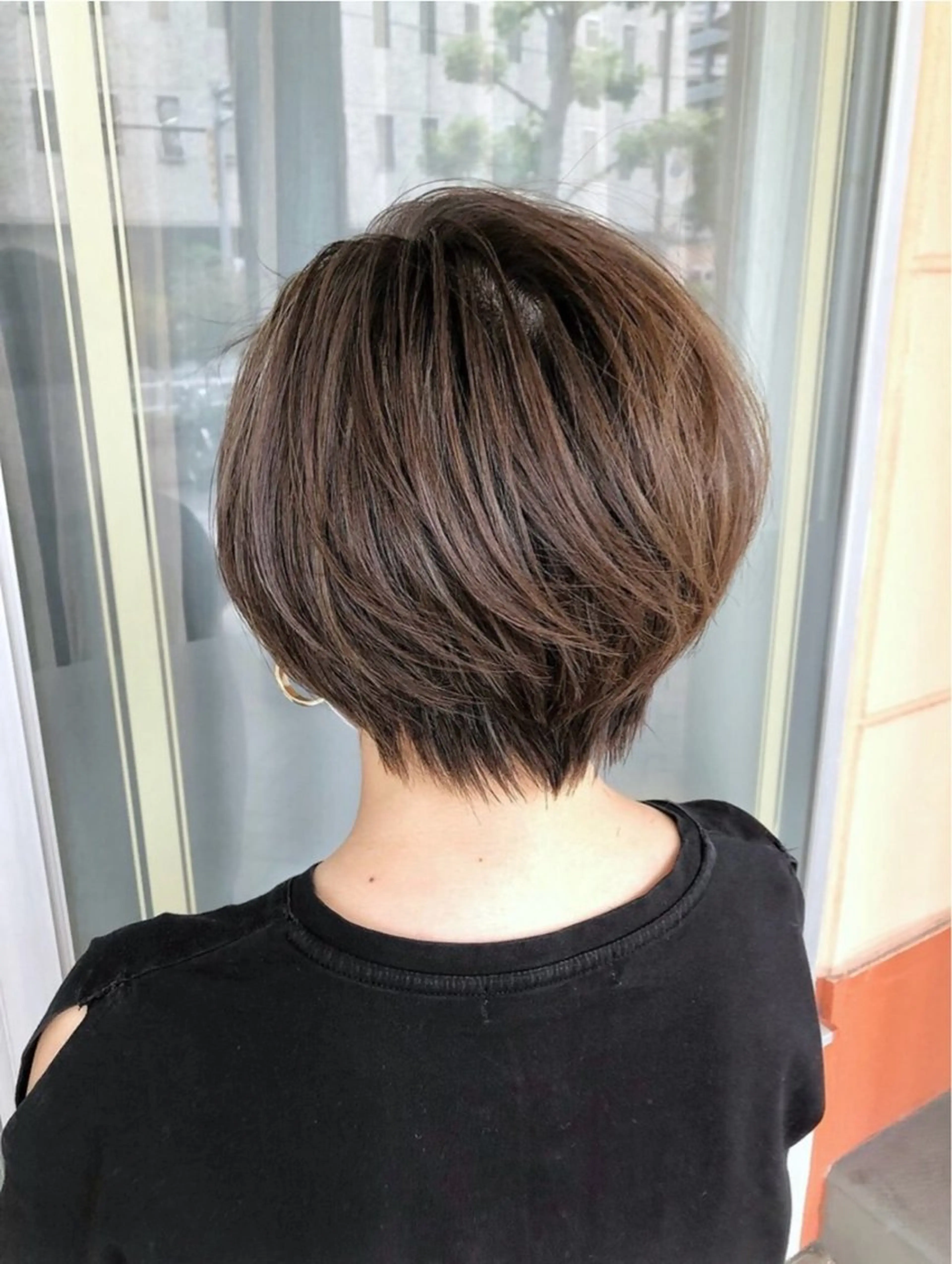 ショート カラー 艶感/透明感カラー Jinのヘアスタイル