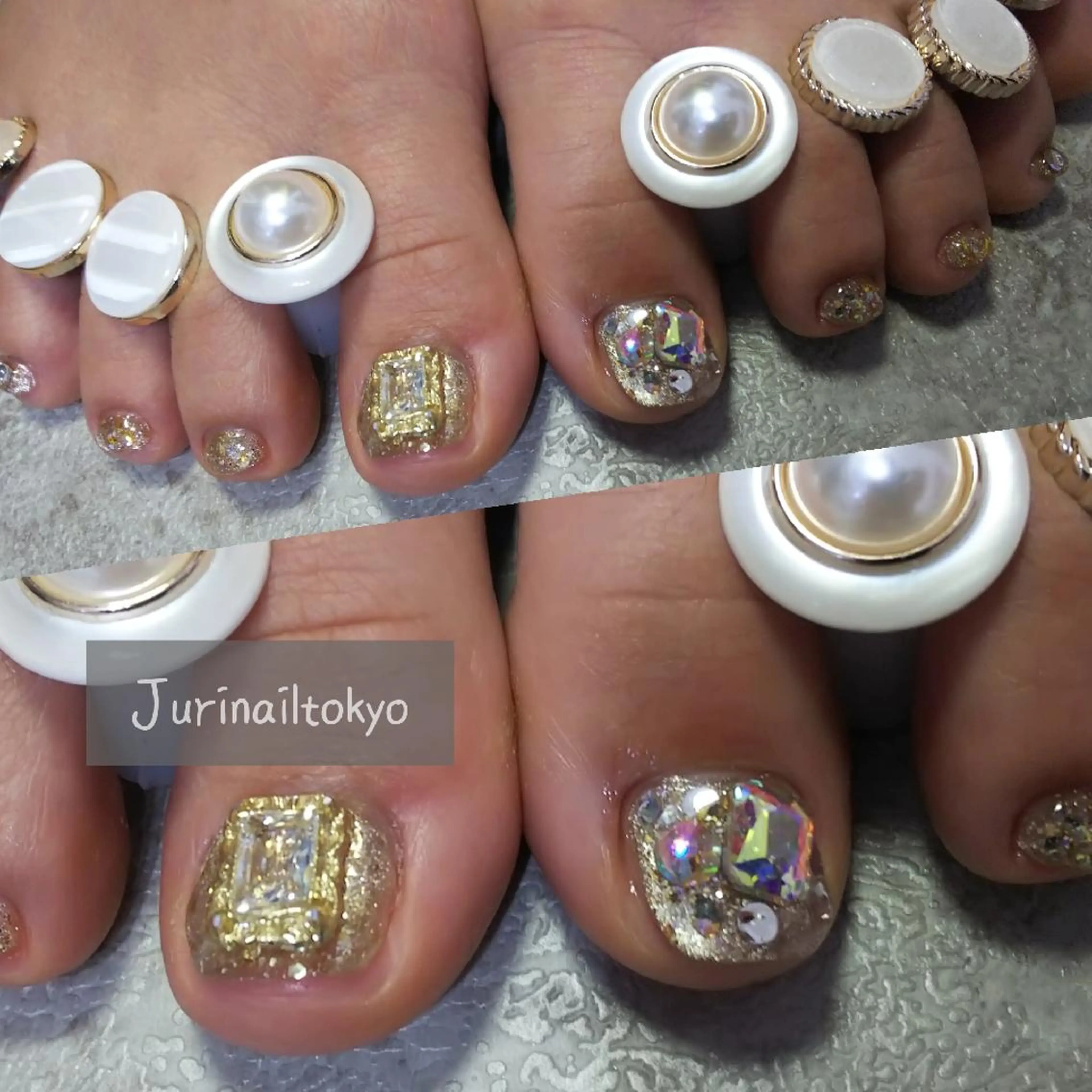 ⭐フットネイル 10本 お任せ！⭐ 🍒オフ 込みです🍒の写真