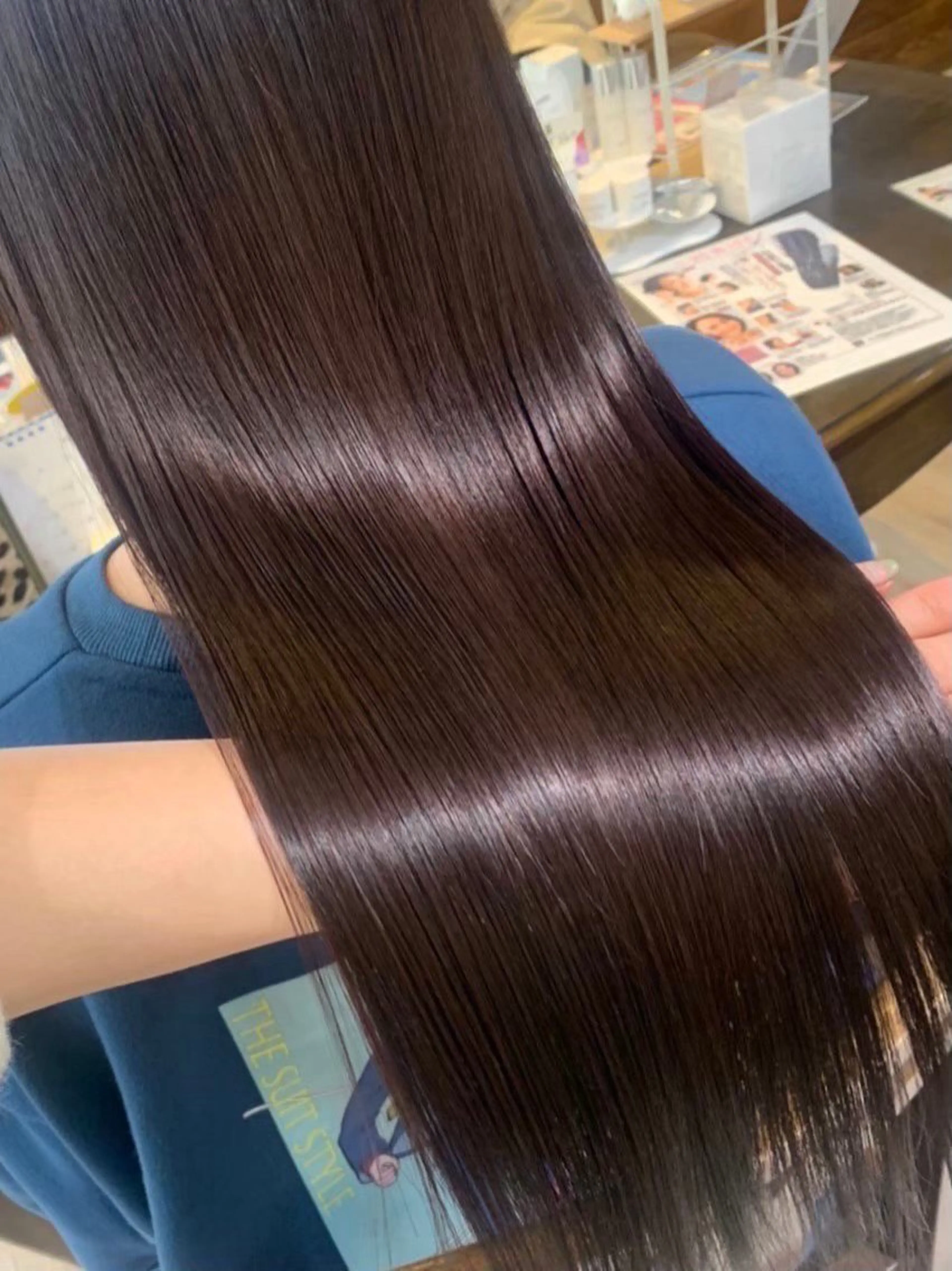 ロング カラー トリートメント 五味 蒼葉のヘアスタイル