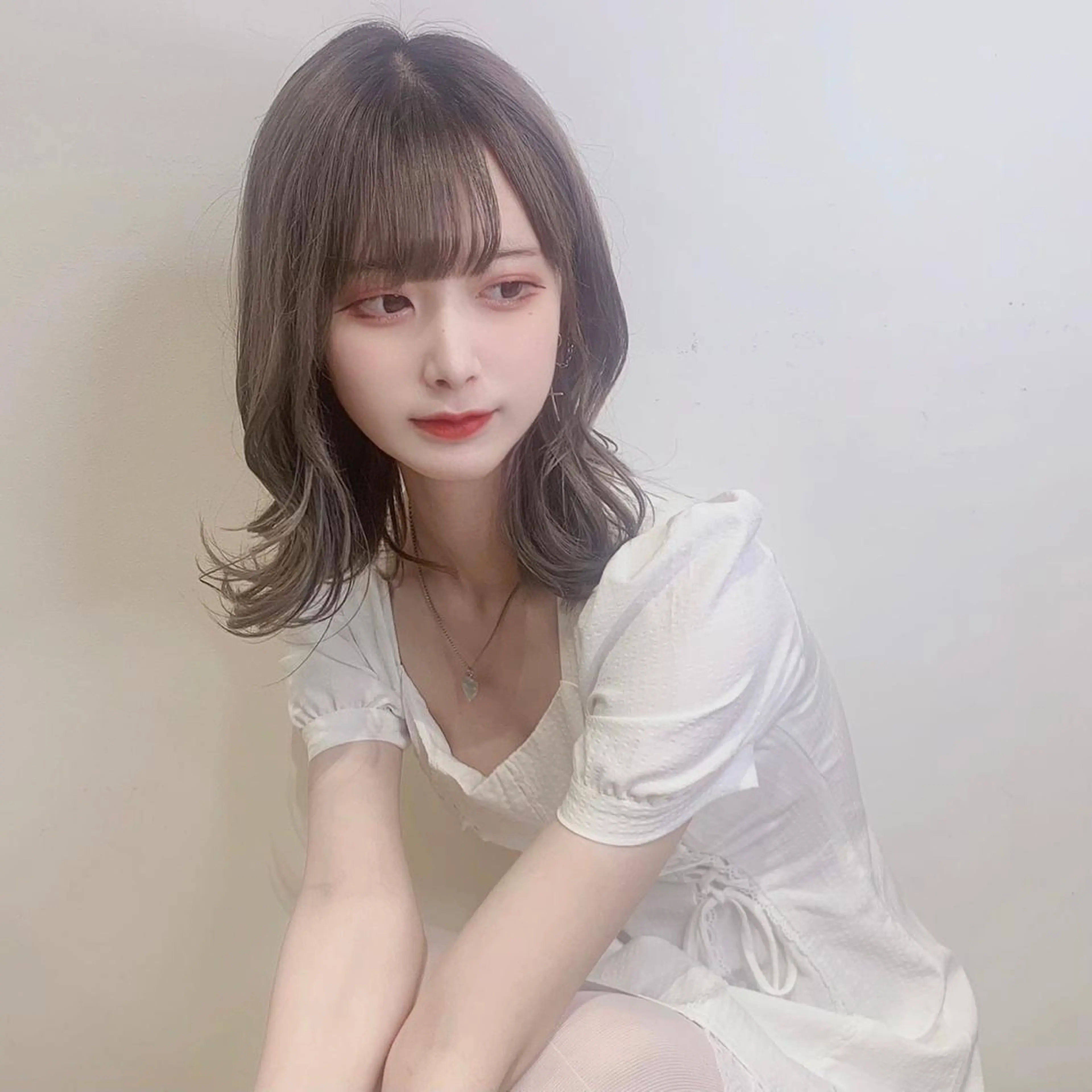 💕美髪💕透明感カラー&2ステップトリートメント＆コテ巻き【新宿/髪質改善/美髪】の写真