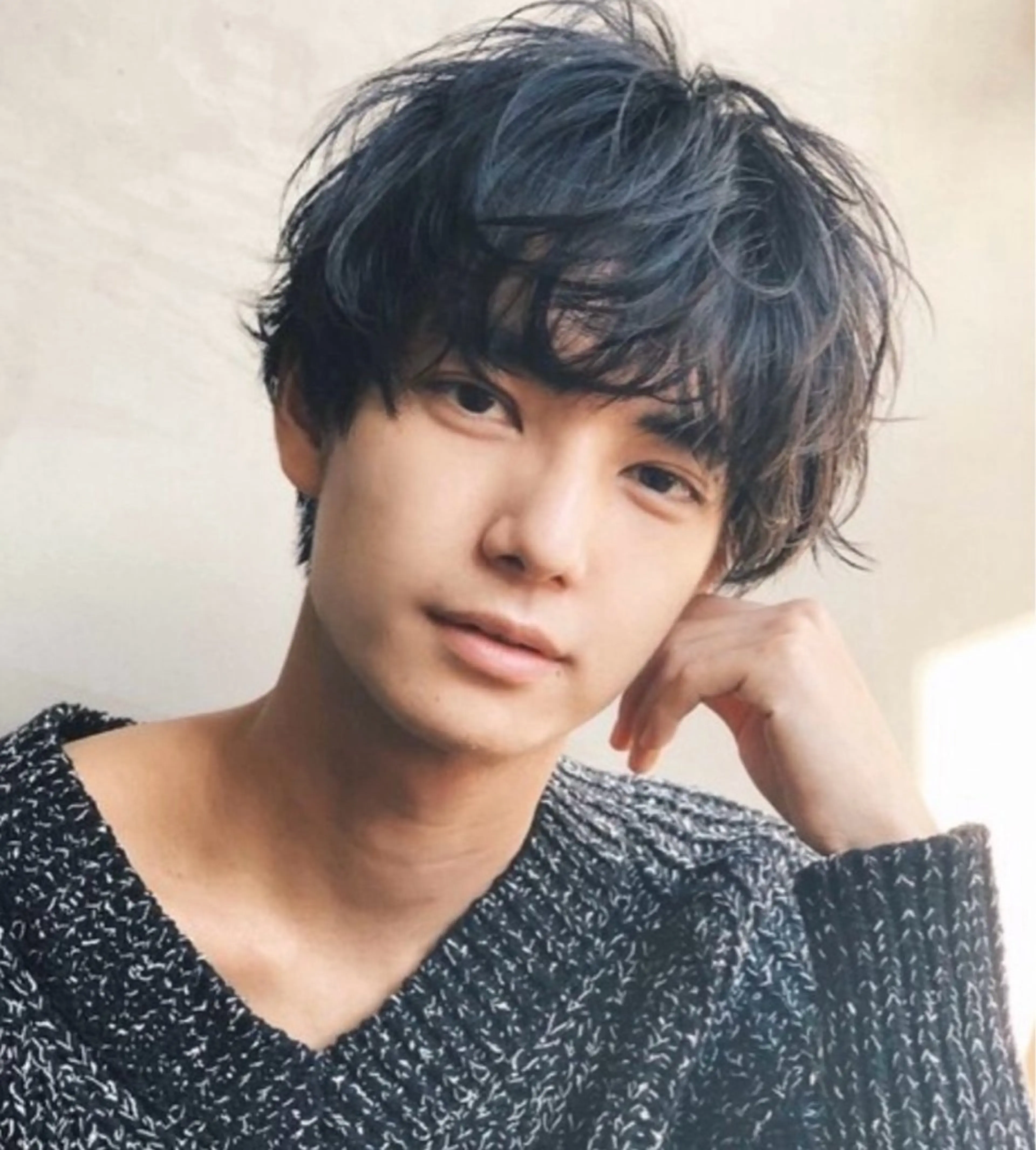 🫐料金無料🫐メンズカット【マッシュショートスタイル】の写真