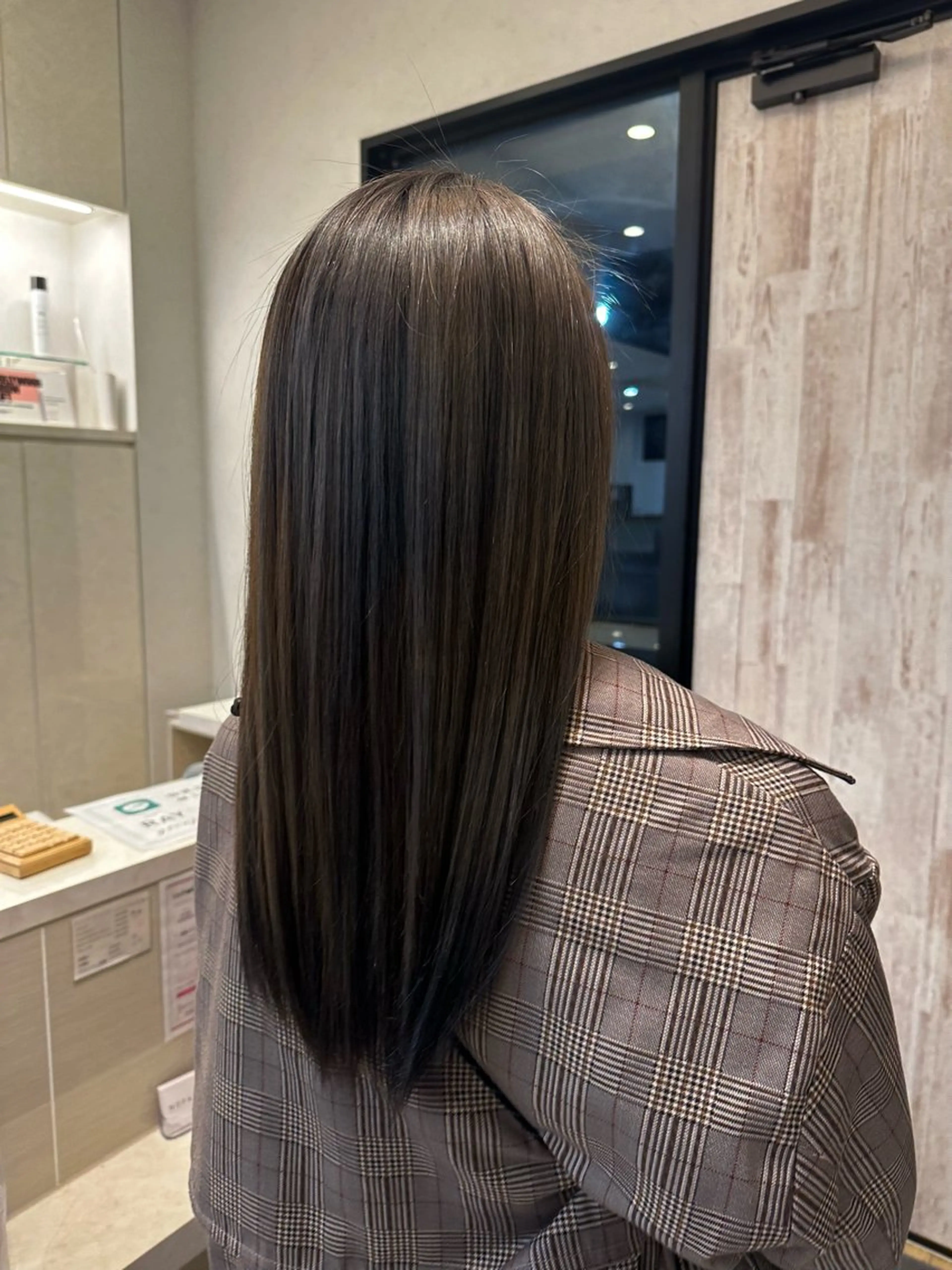 ロング カラー バレイヤージュ レイヤーカット カット ヘアカラー arl 豊田店のヘアスタイル