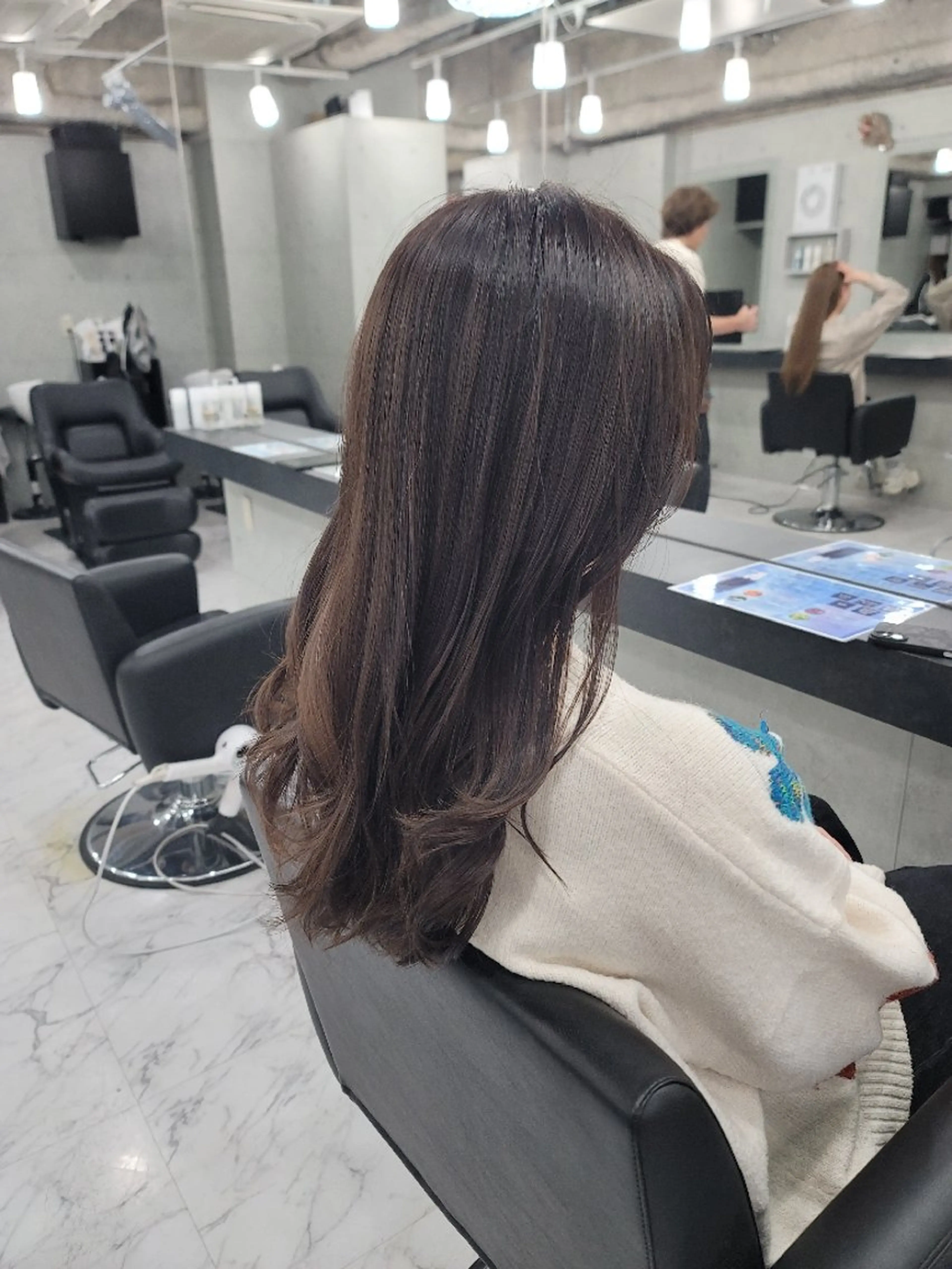ロング カラー ヘアアレンジ ❇️安達 優心❇️ レイヤー/艶髪特化のヘアスタイル