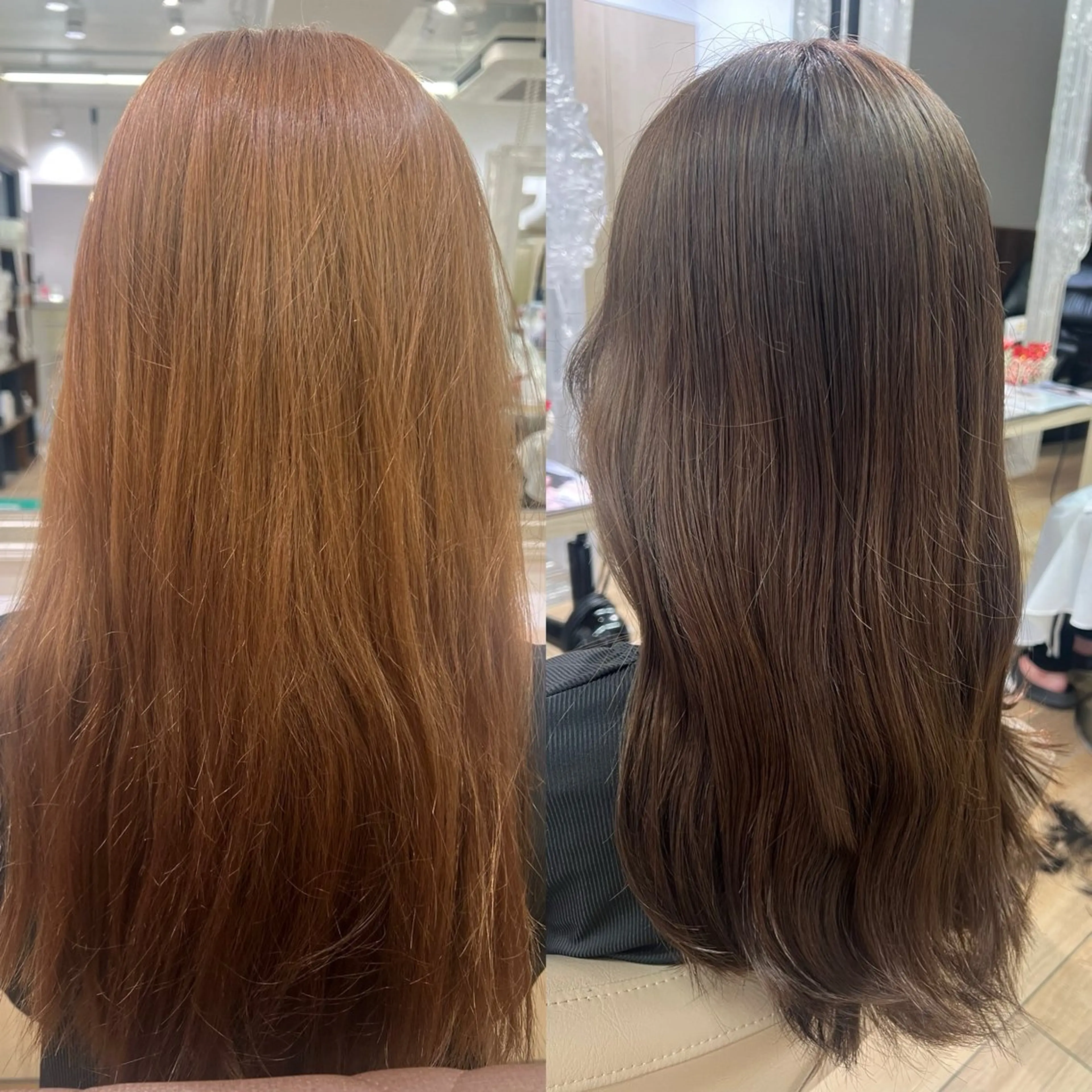 ロング カラー 高橋 香奈のヘアスタイル