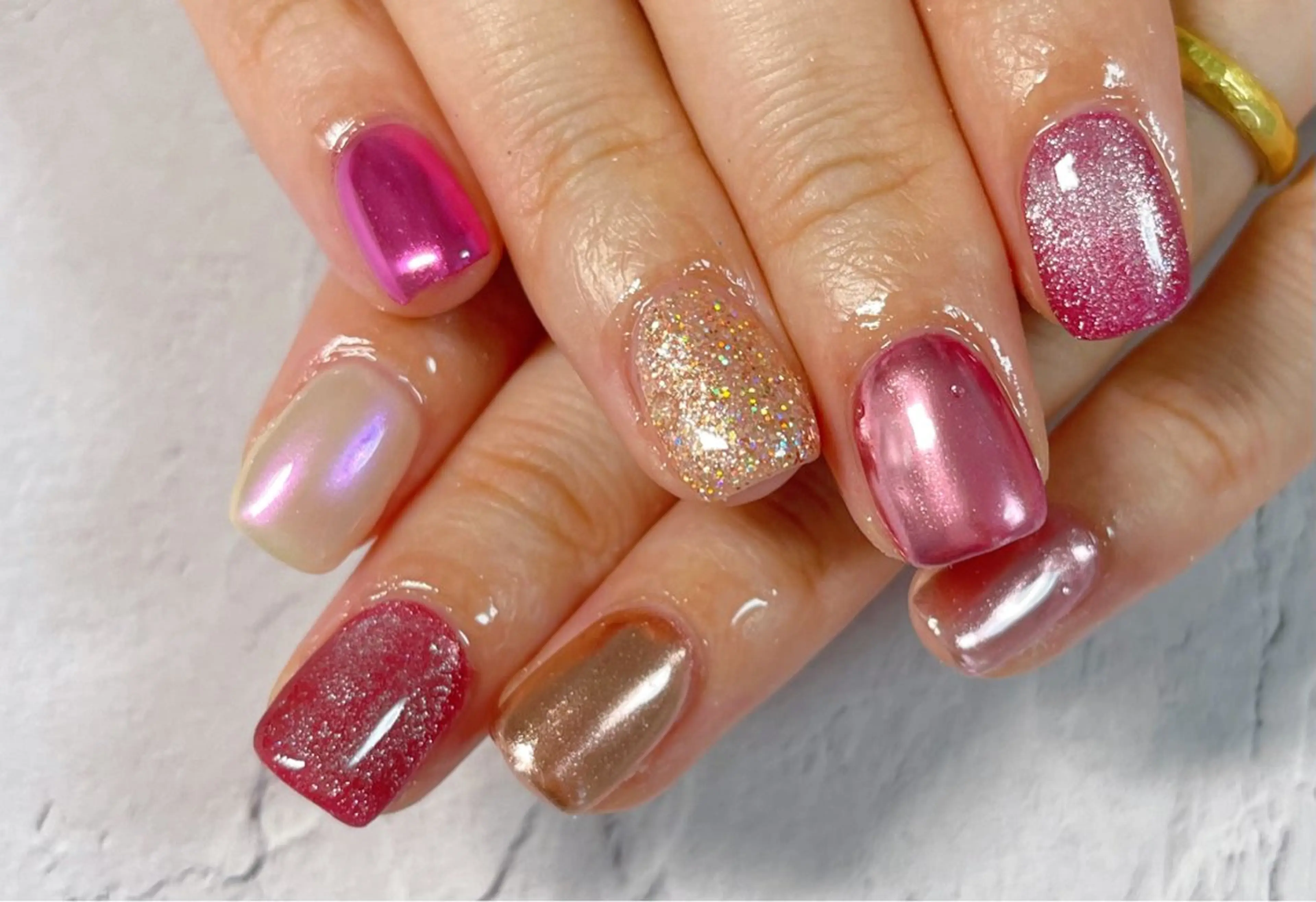 ネイル ハンドネイル 松田 由真のネイルデザイン