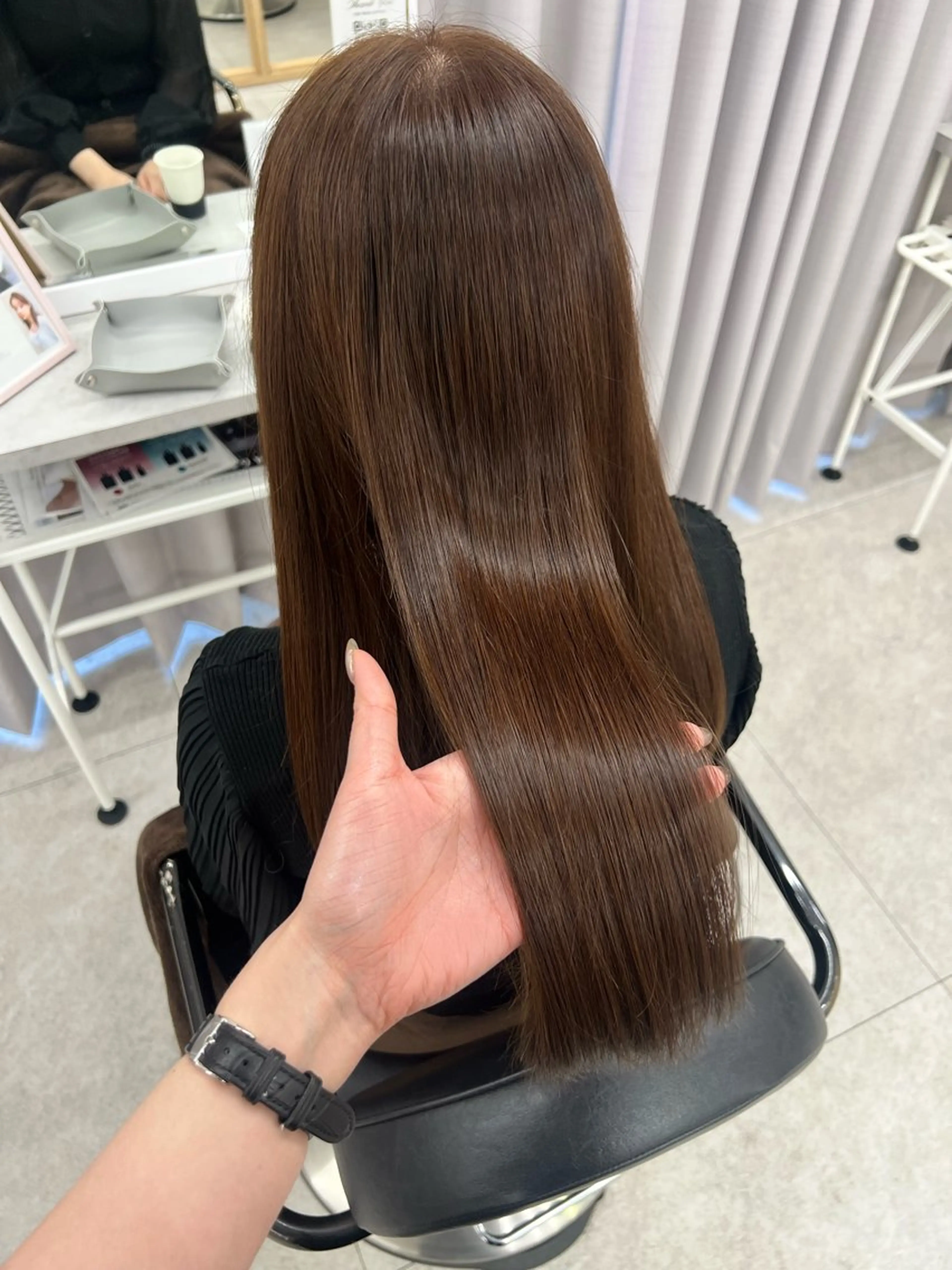 ロング Nﾟdeseo✂︎ HARUKAのヘアスタイル