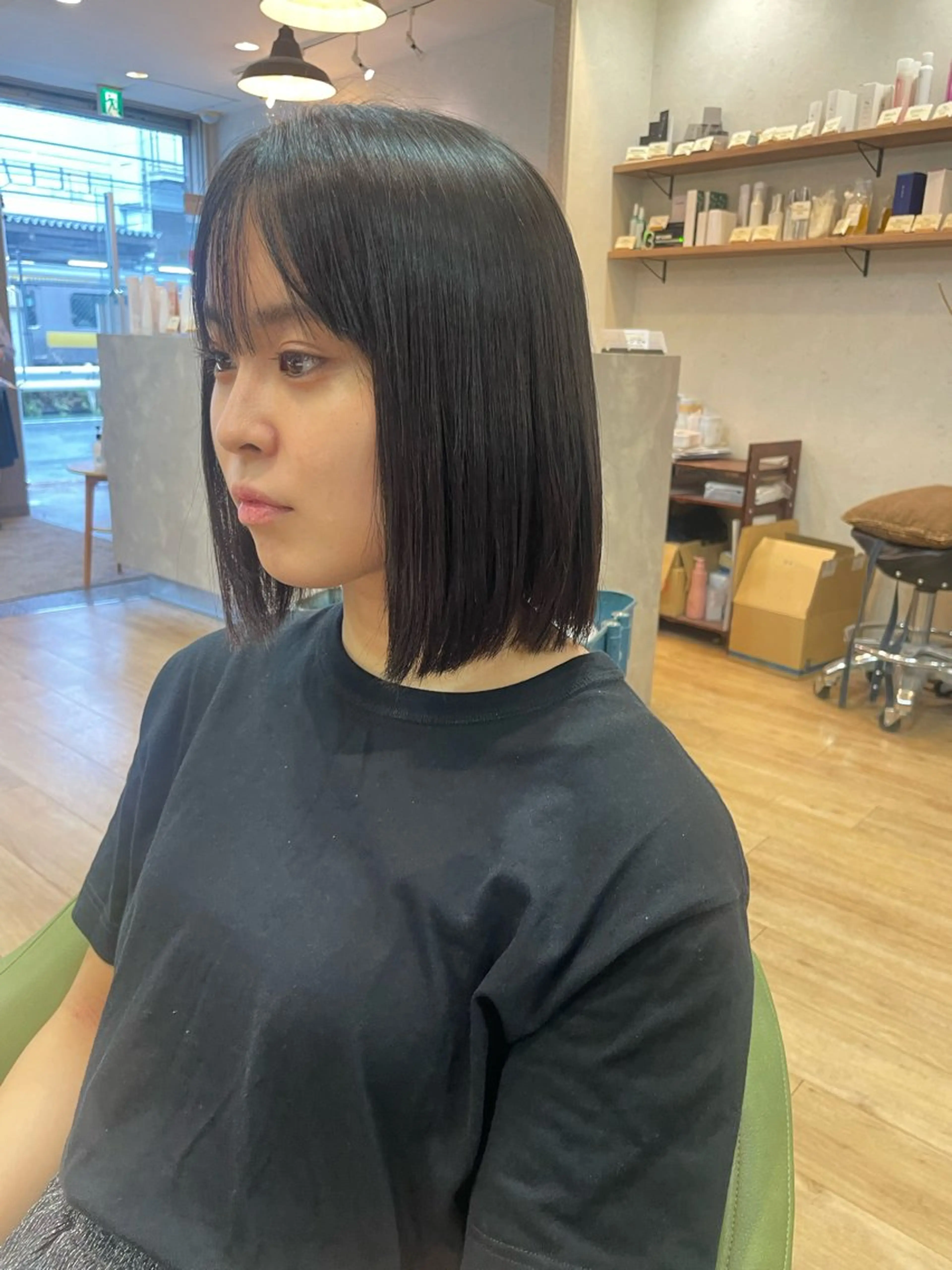 ショート 縮毛矯正 髪質改善/Bloss om🌷高橋沙衣のヘアスタイル