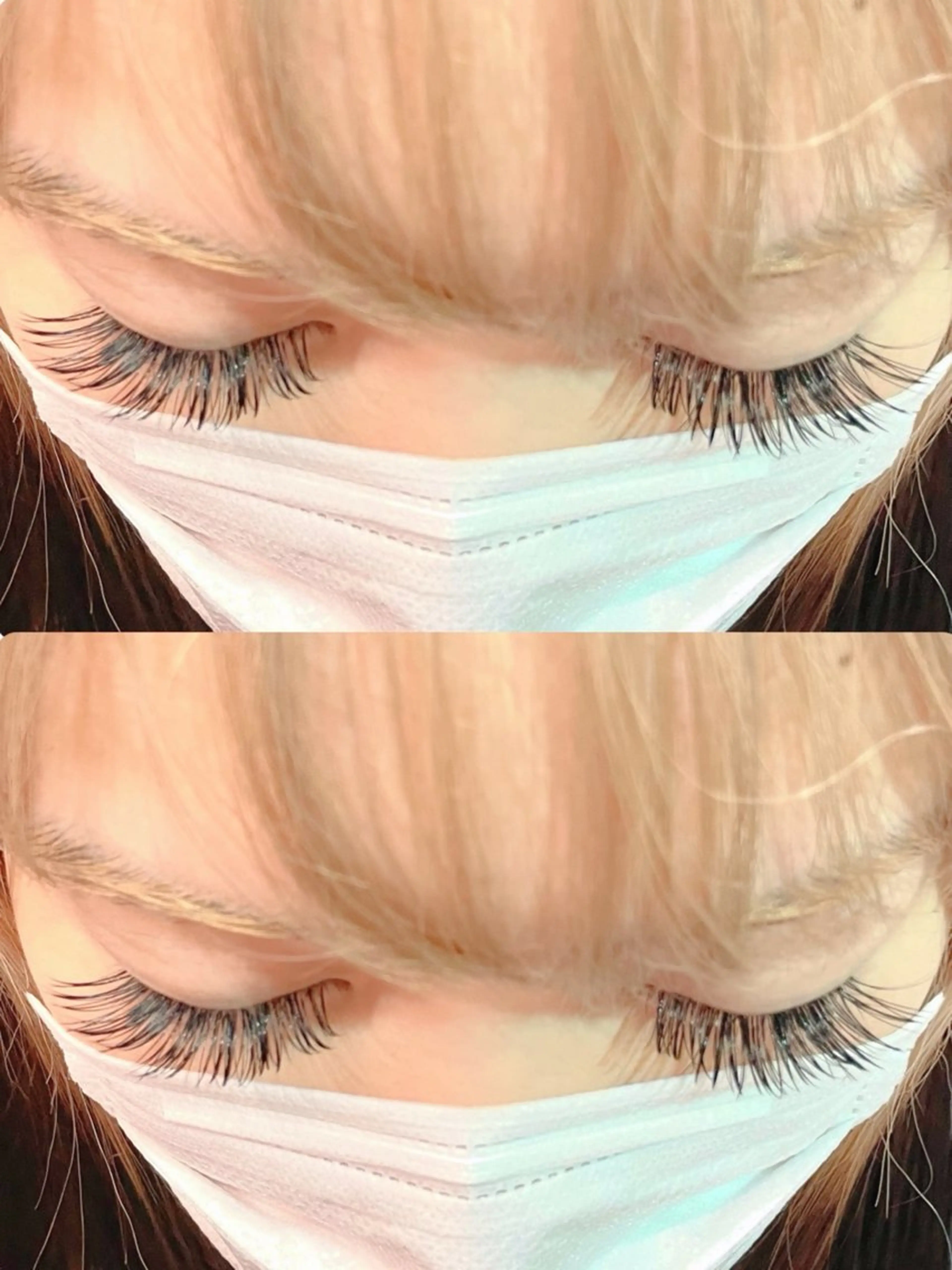 🌸ボリューム!ダブルフラットラッシュ 140束280本 オフ込みの写真