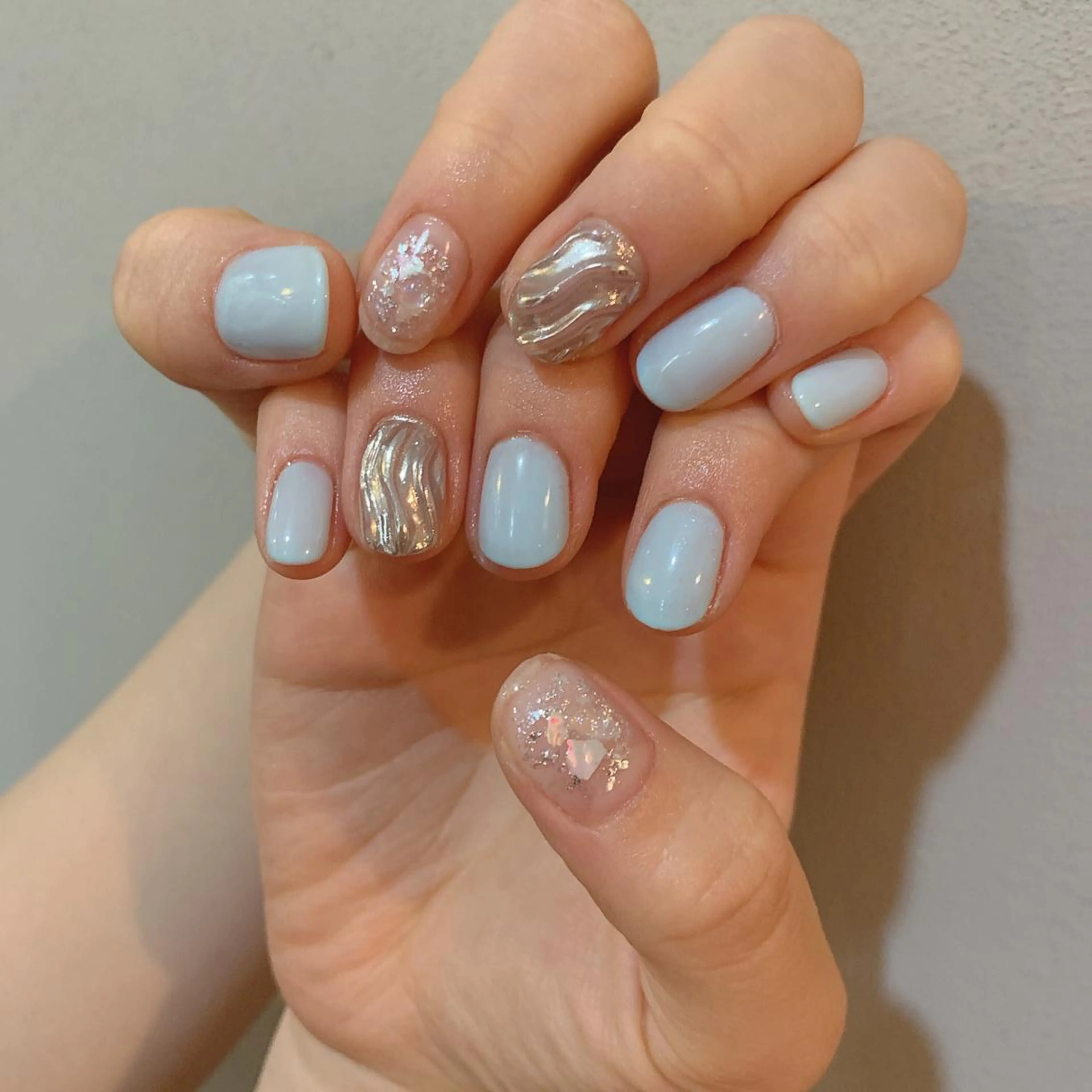 ネイル 新宿ニュアンスネイル makotoのネイルデザイン