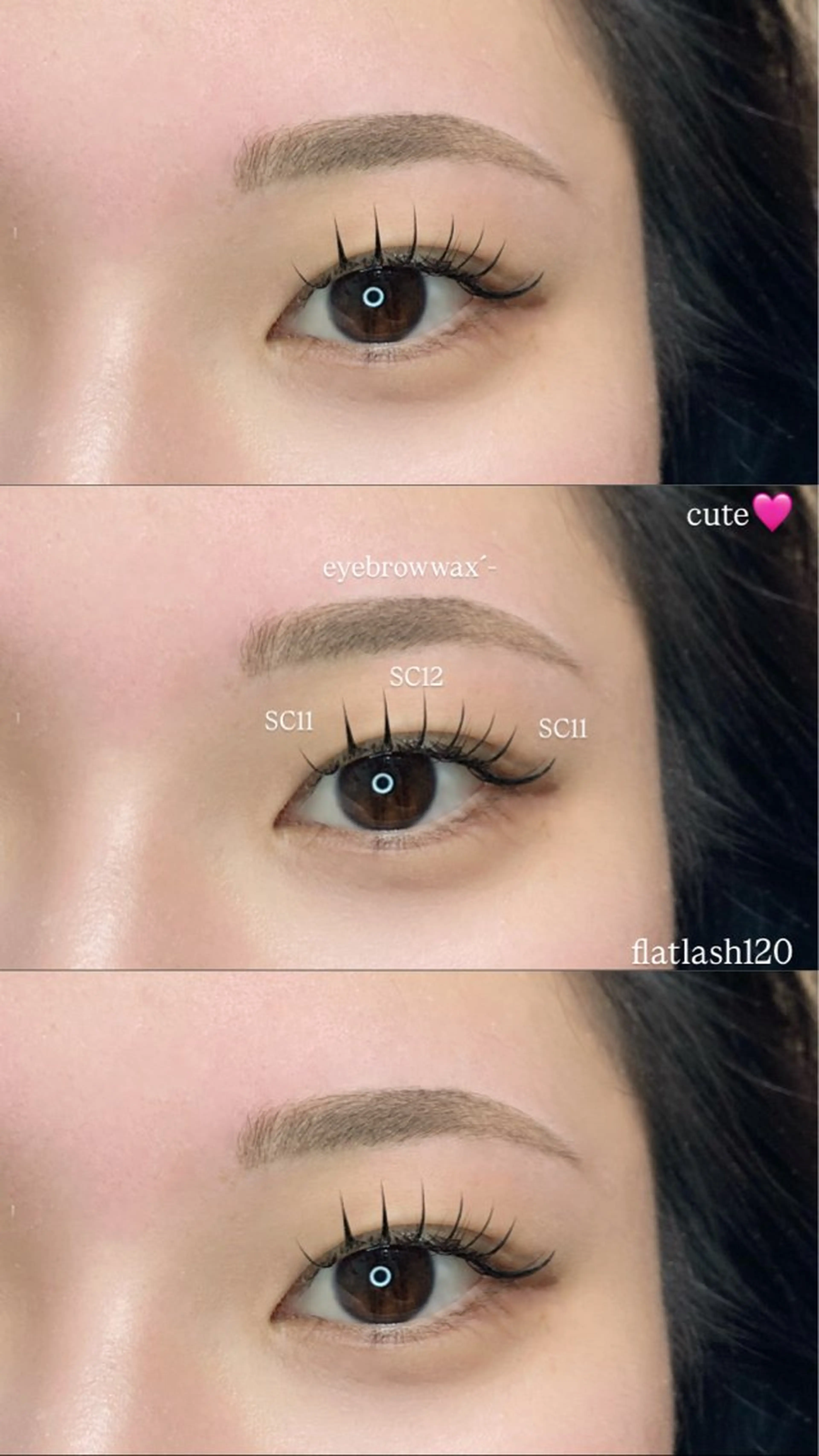 眉毛ワックス♩の写真