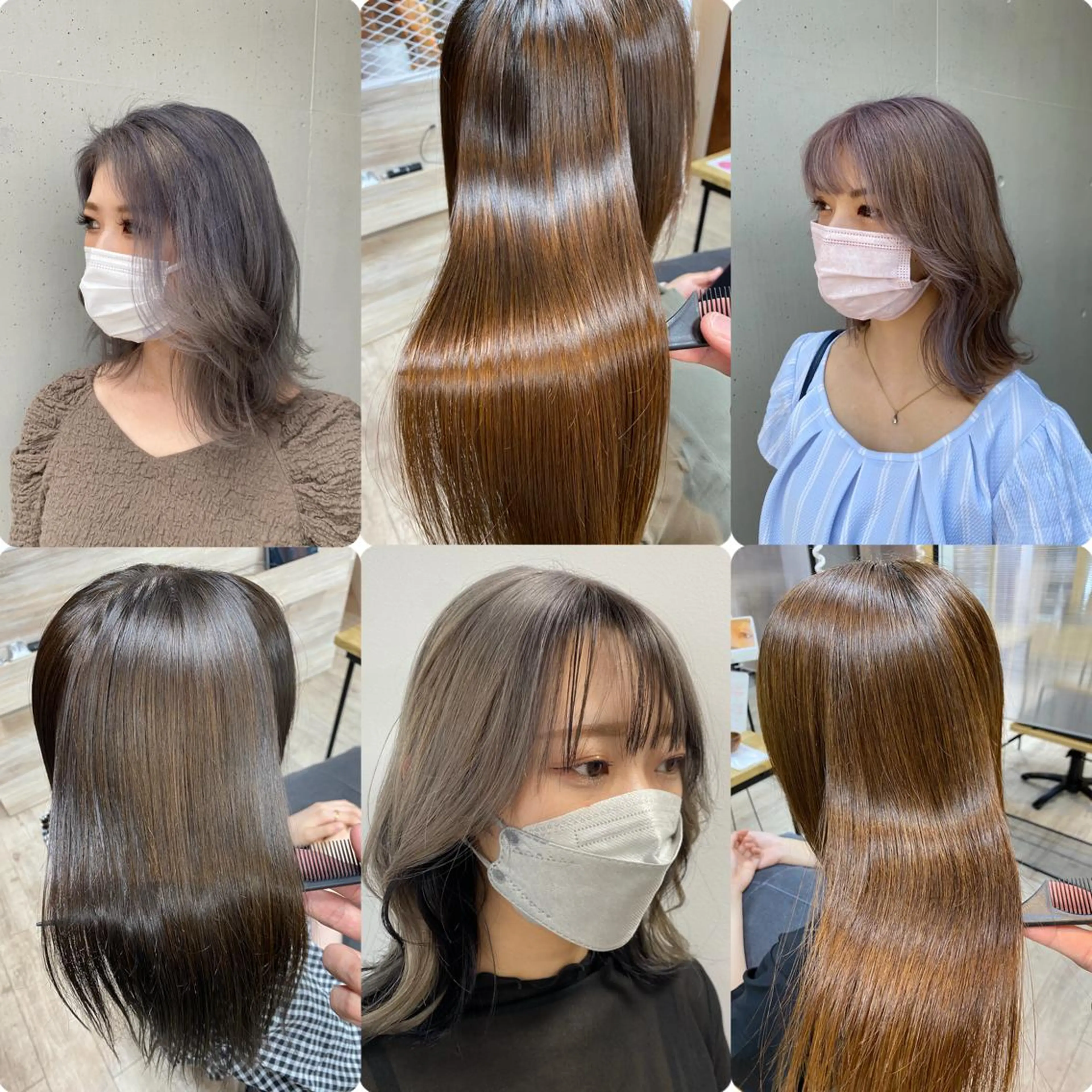 ロング 髪質改善 髪質改善カラーゆうひのヘアスタイル