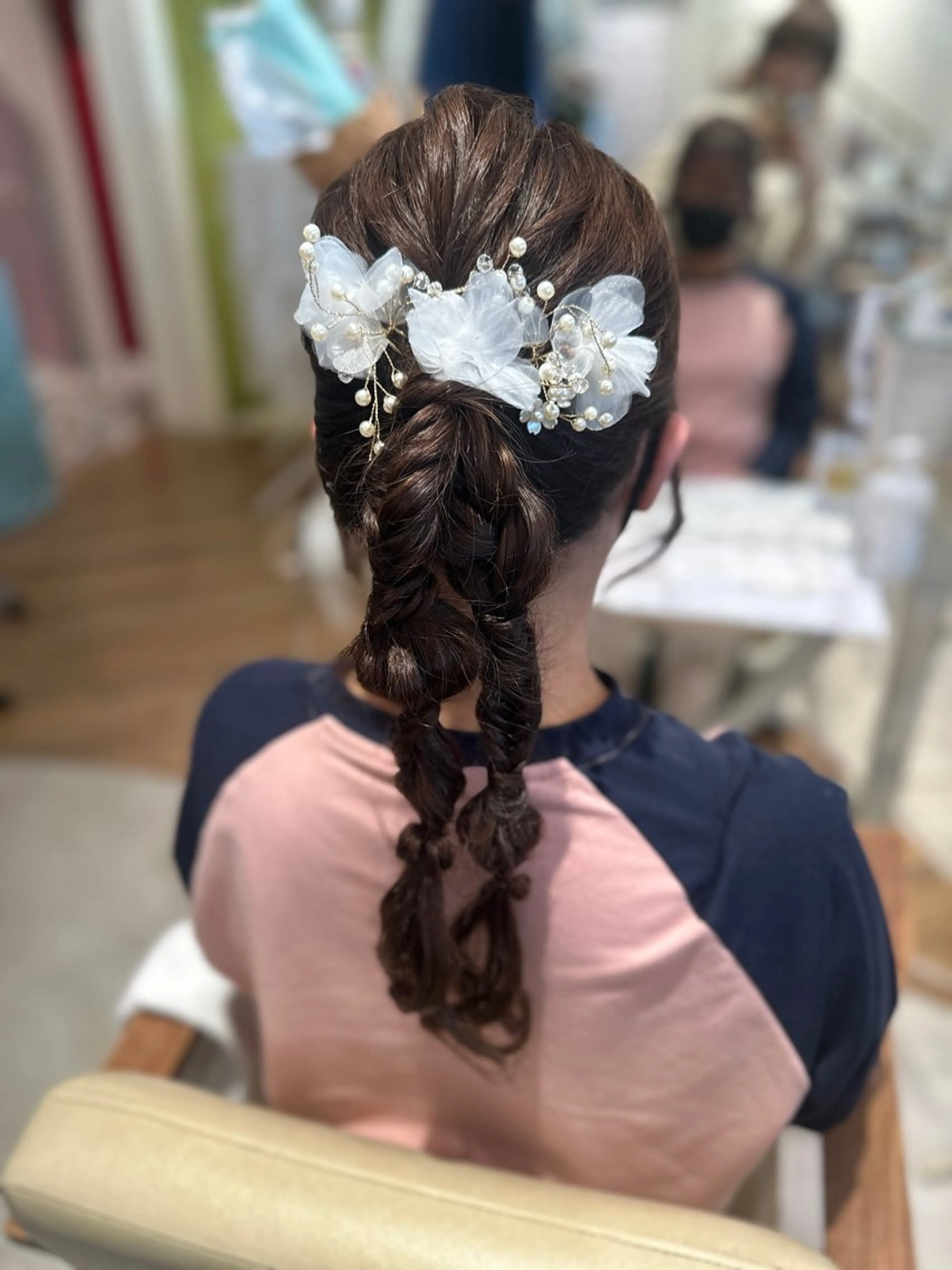 ヘアアレンジ 韓国風レイヤーカット 🇰🇷❕モカのヘアスタイル