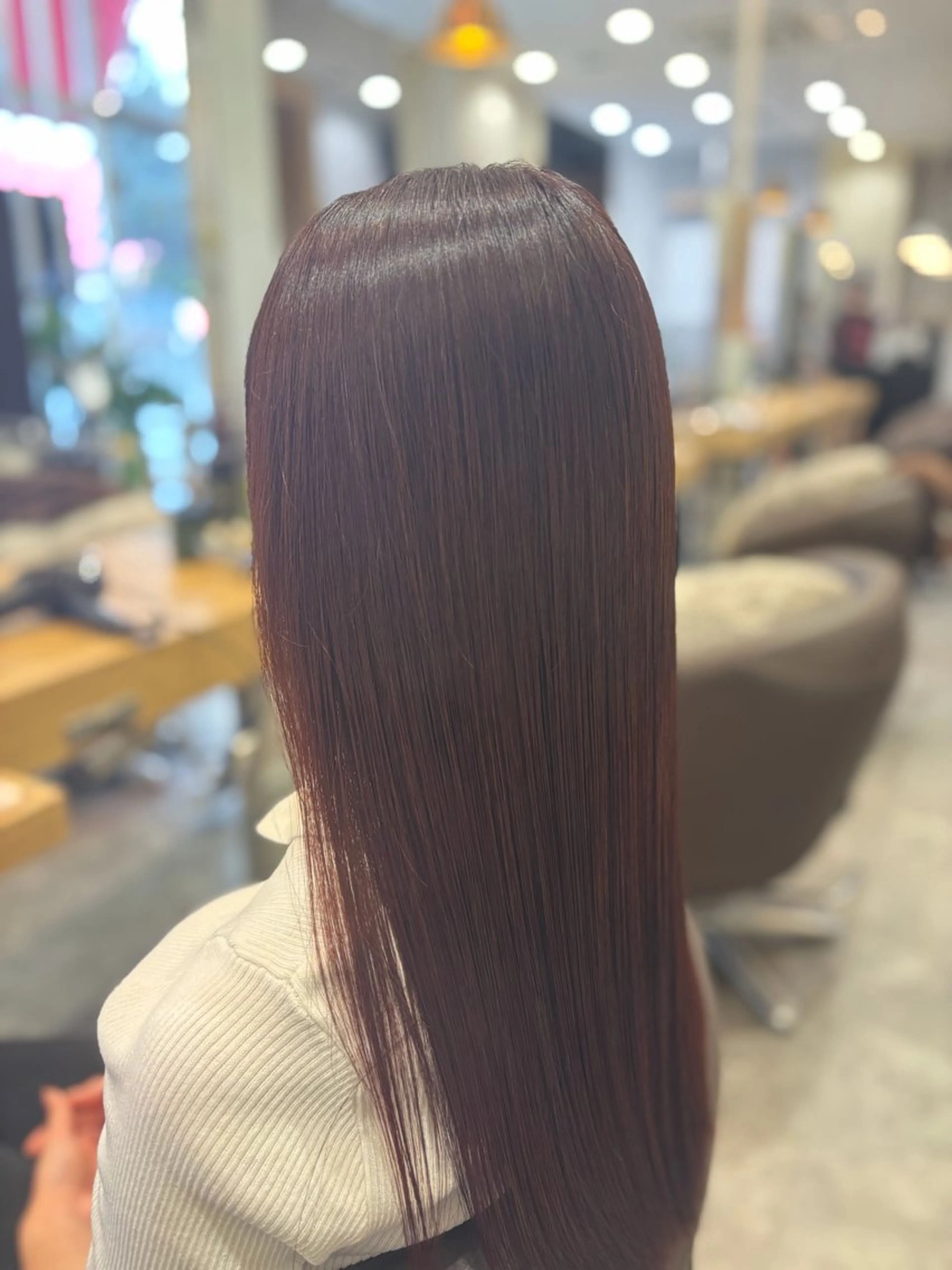 セミロング ヘアカラー 本厚木/MODEＫs 💜yuu💜のマツエク・マツパデザイン