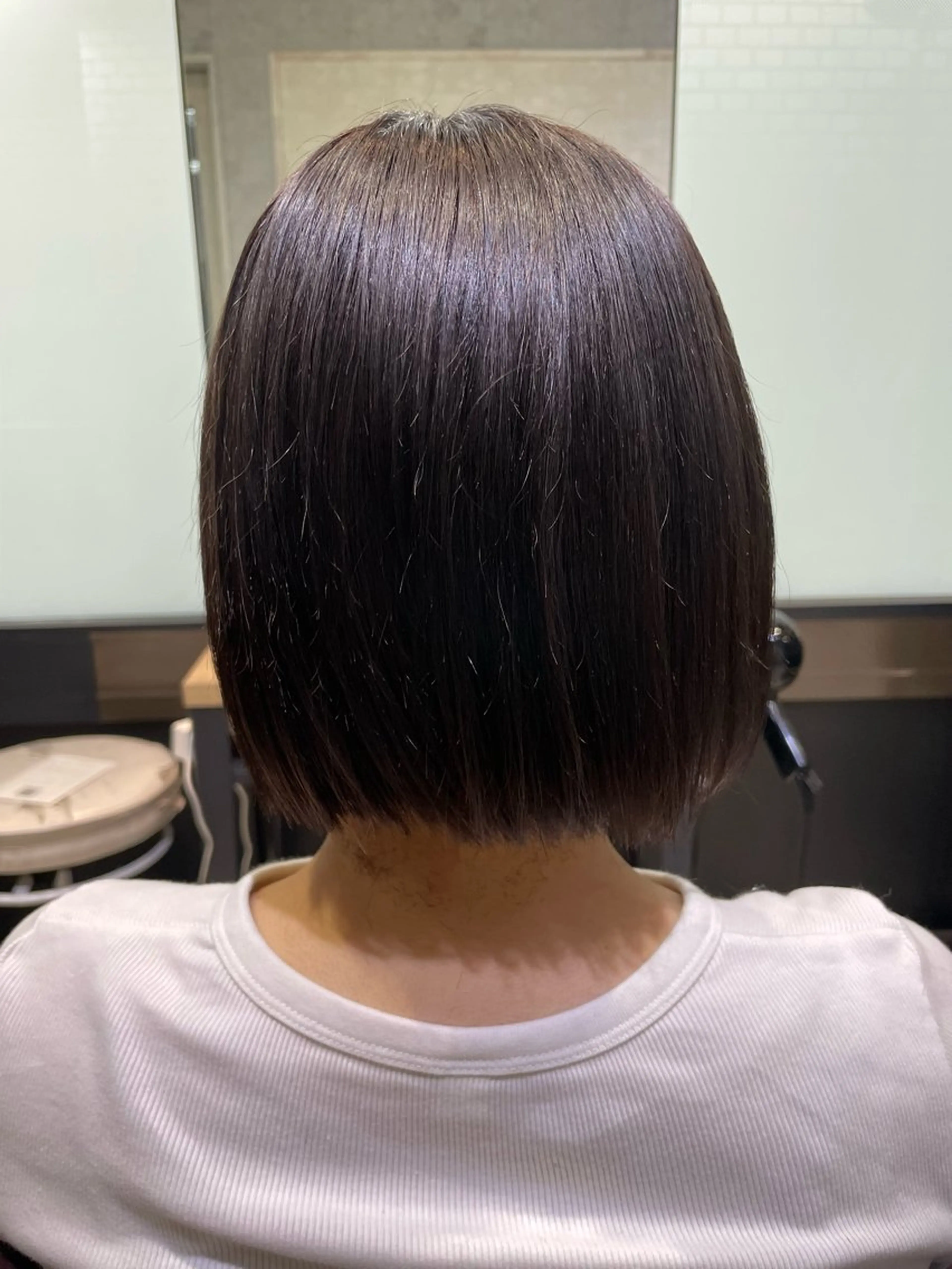 ショート 赤み消し艶カラー✨️ DAIGOのヘアスタイル