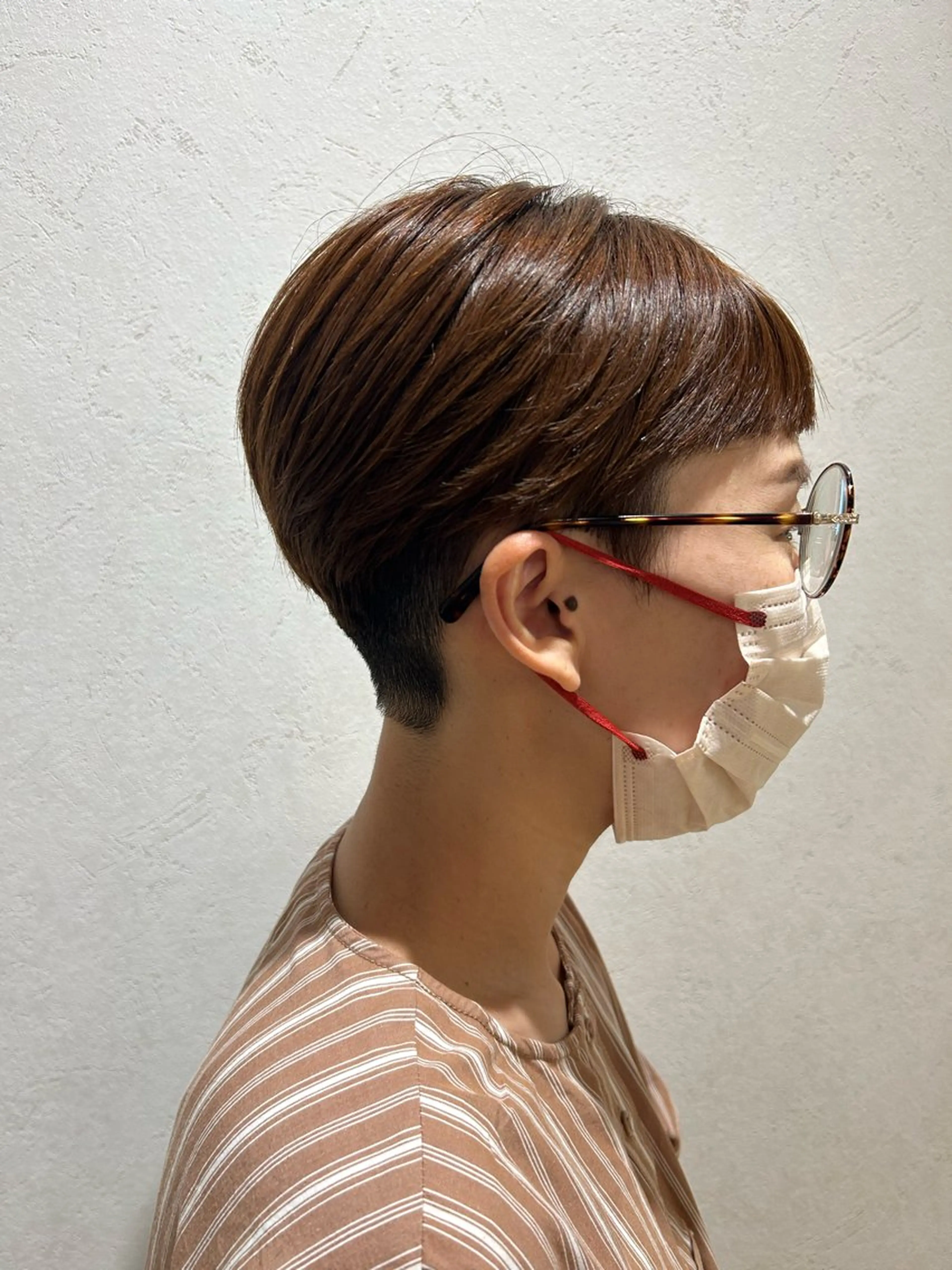 ショート ショートヘア 渋谷 みゆのヘアスタイル