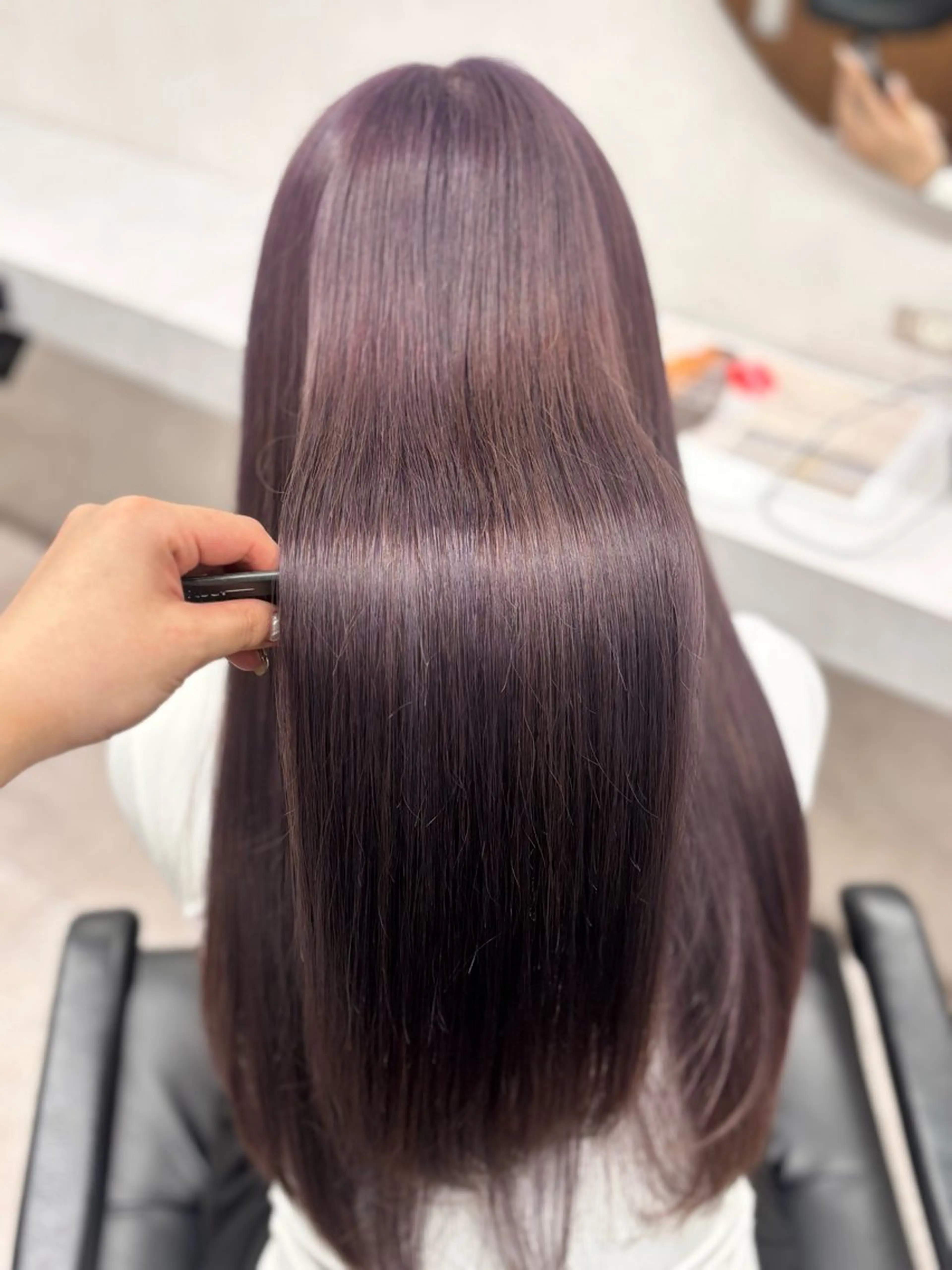 ロング カラー ラベンダーカラー ラベンダーピンク ピンクカラー ヘアカラー 🔆ハイトーン 🔆AYAKAのヘアスタイル