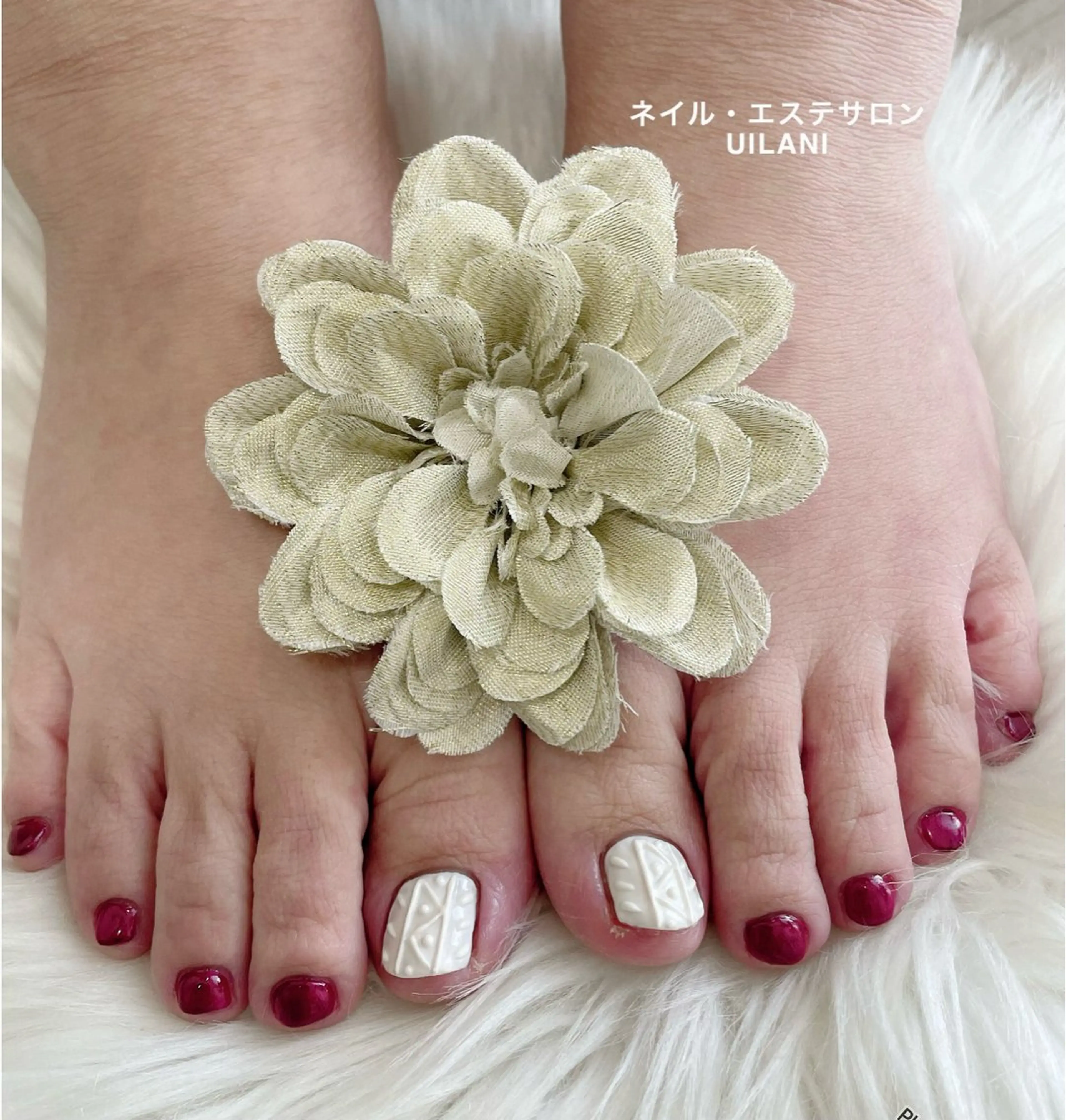 ネイル フットネイル ネイル・エステサロン UILANIのネイルデザイン