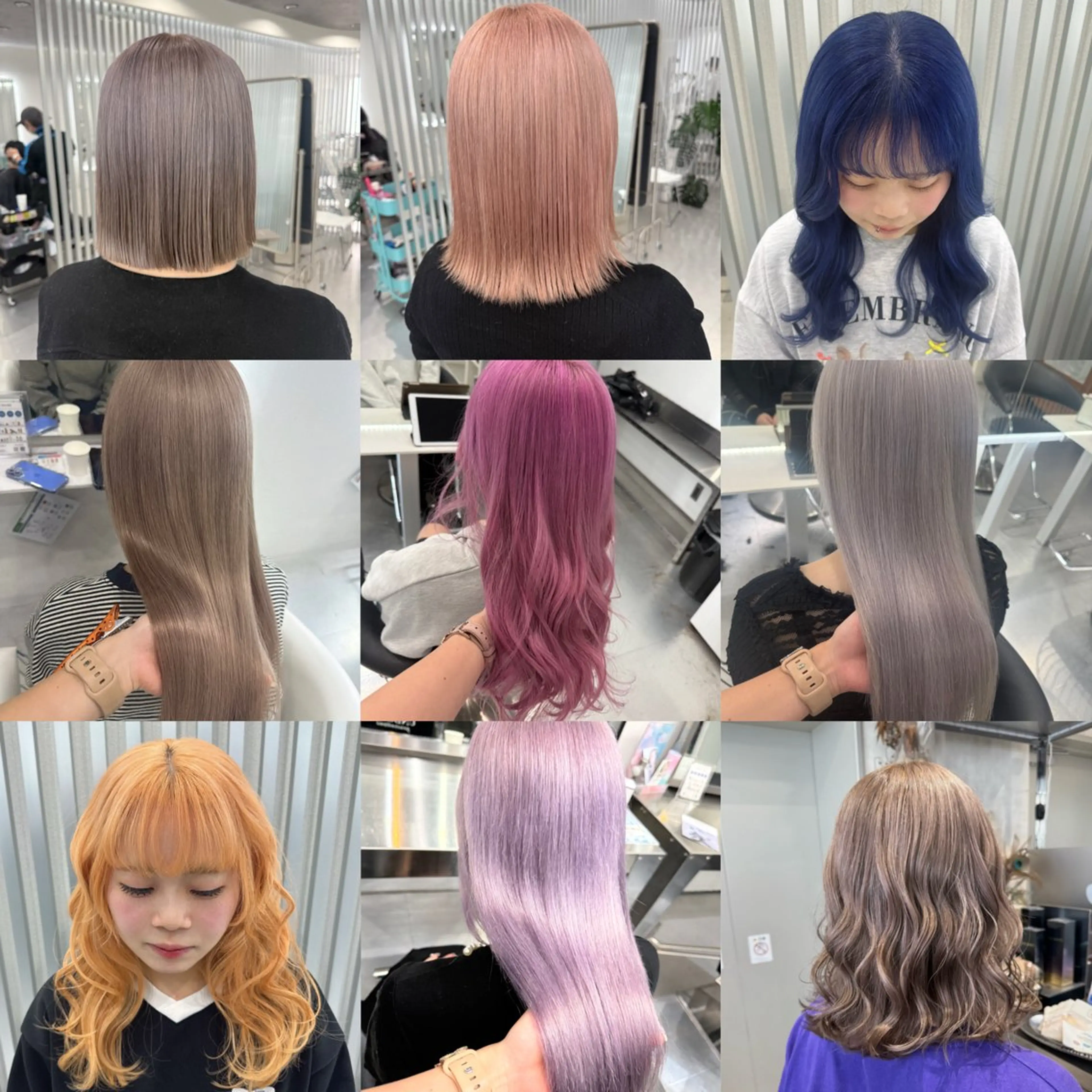 【🎀minimo限定🎀】ダメージレスブリーチ+艶カラー🫧の写真