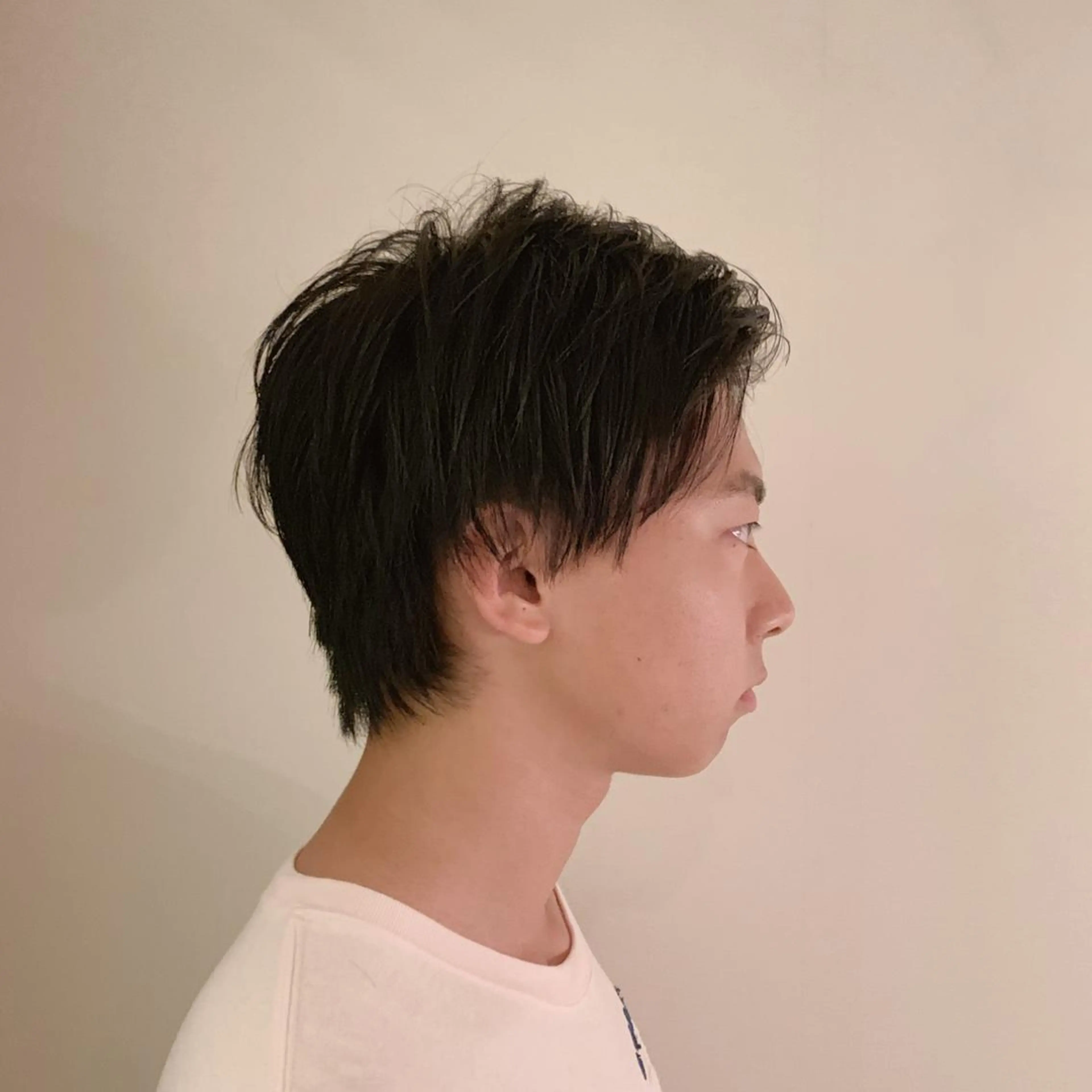 ショート メンズ ヘアカラー トリートメント 小顔/似合わせカット 杉山莉菜のヘアスタイル