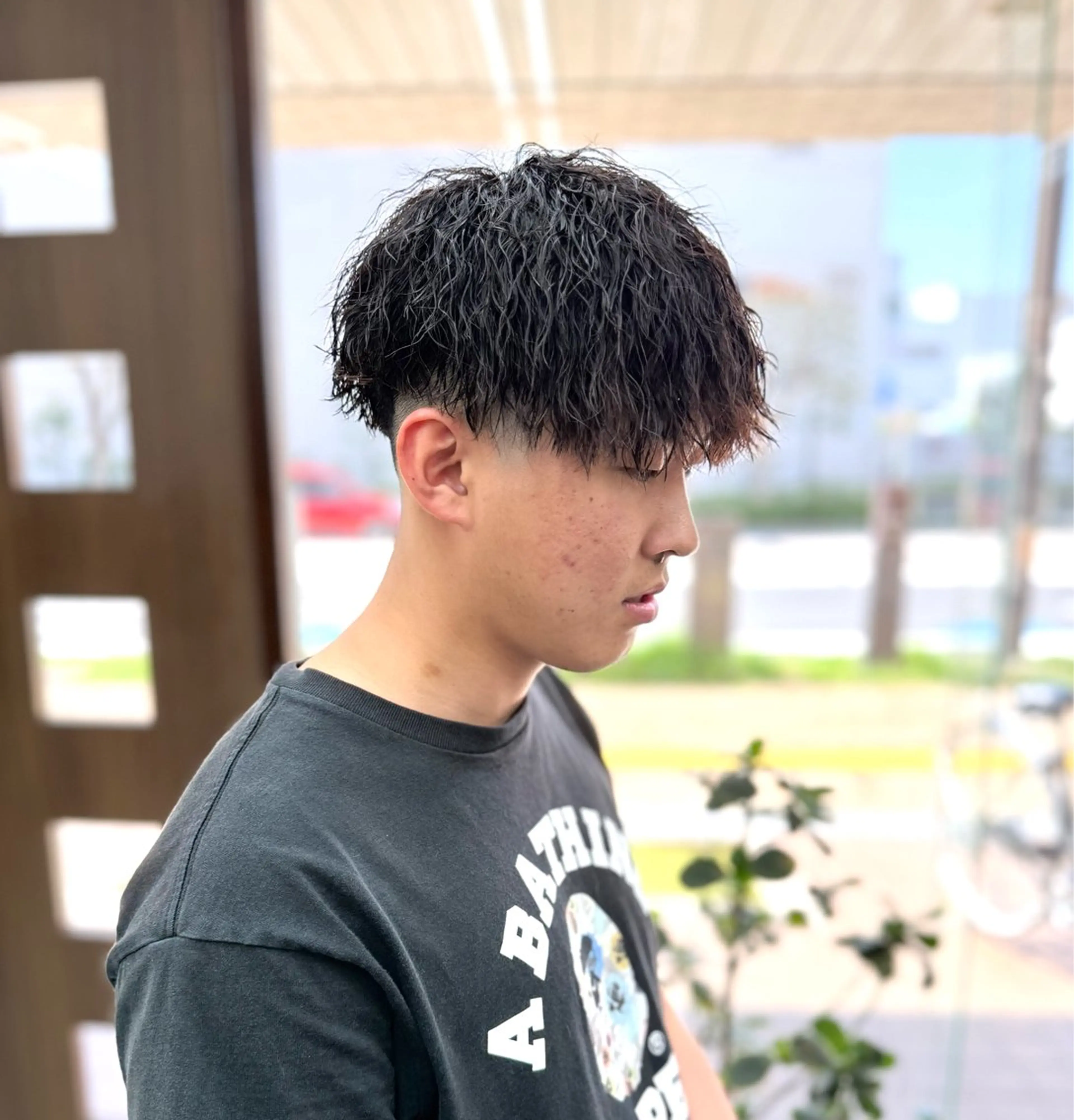 ショート パーマ メンズ カット パーマ メンズパーマの達人 / タカシマダイスケのヘアスタイル