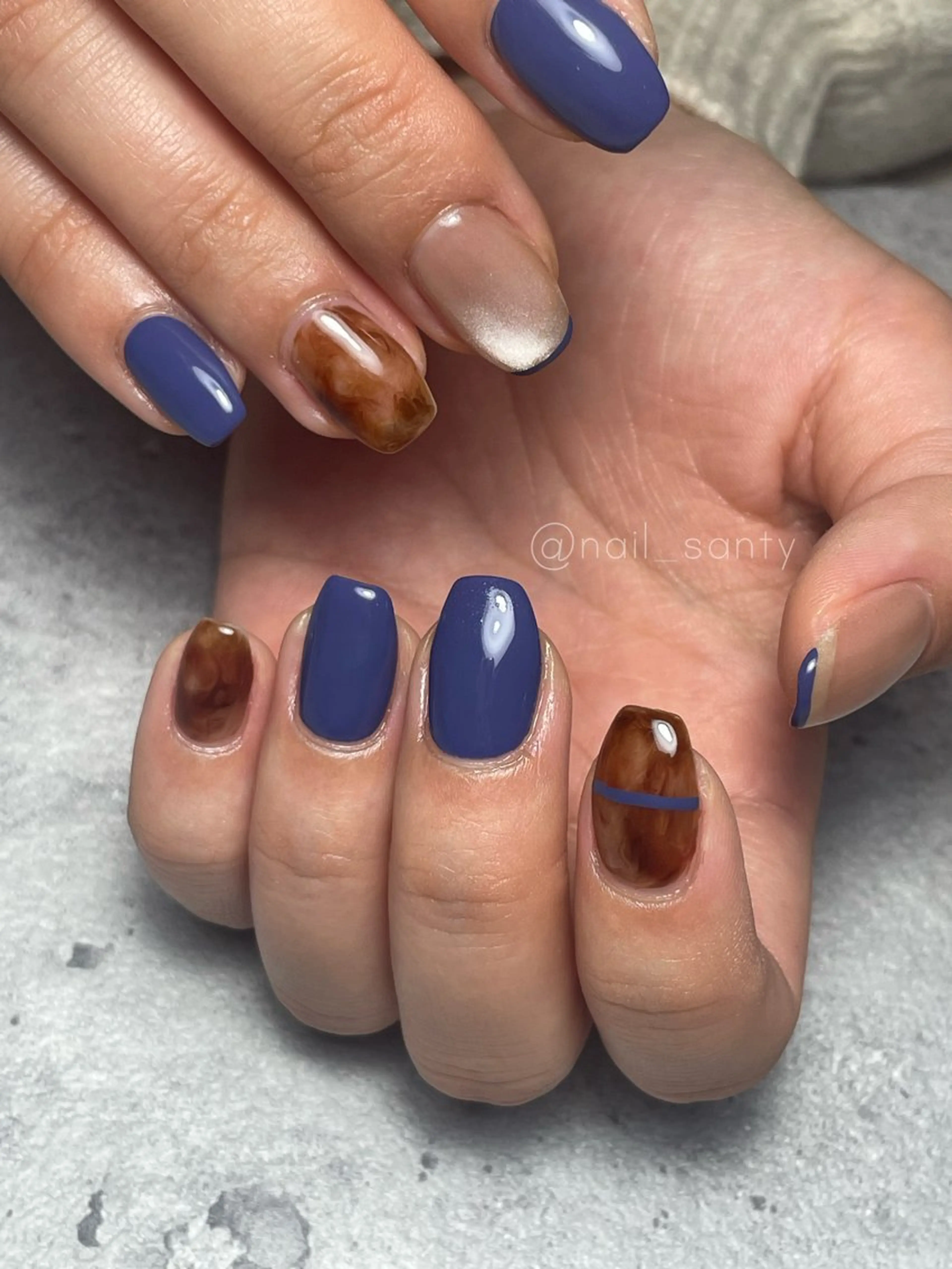 ネイル Nailsalon Santy.のネイルデザイン