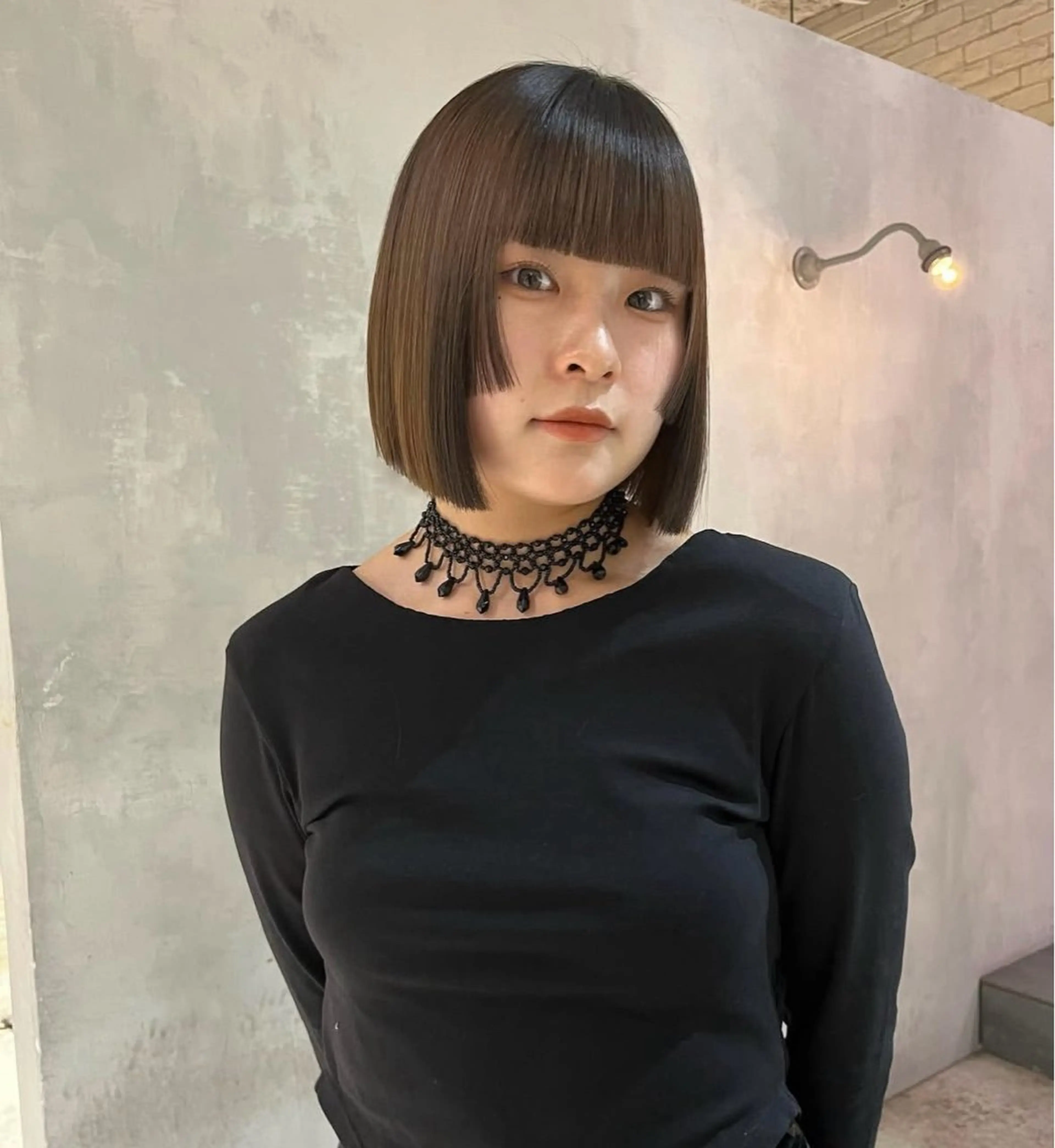 ショート ボブ カット トリートメント ヘッドスパ 日吉／レイヤー／ 髪質改善／iatoのヘアスタイル