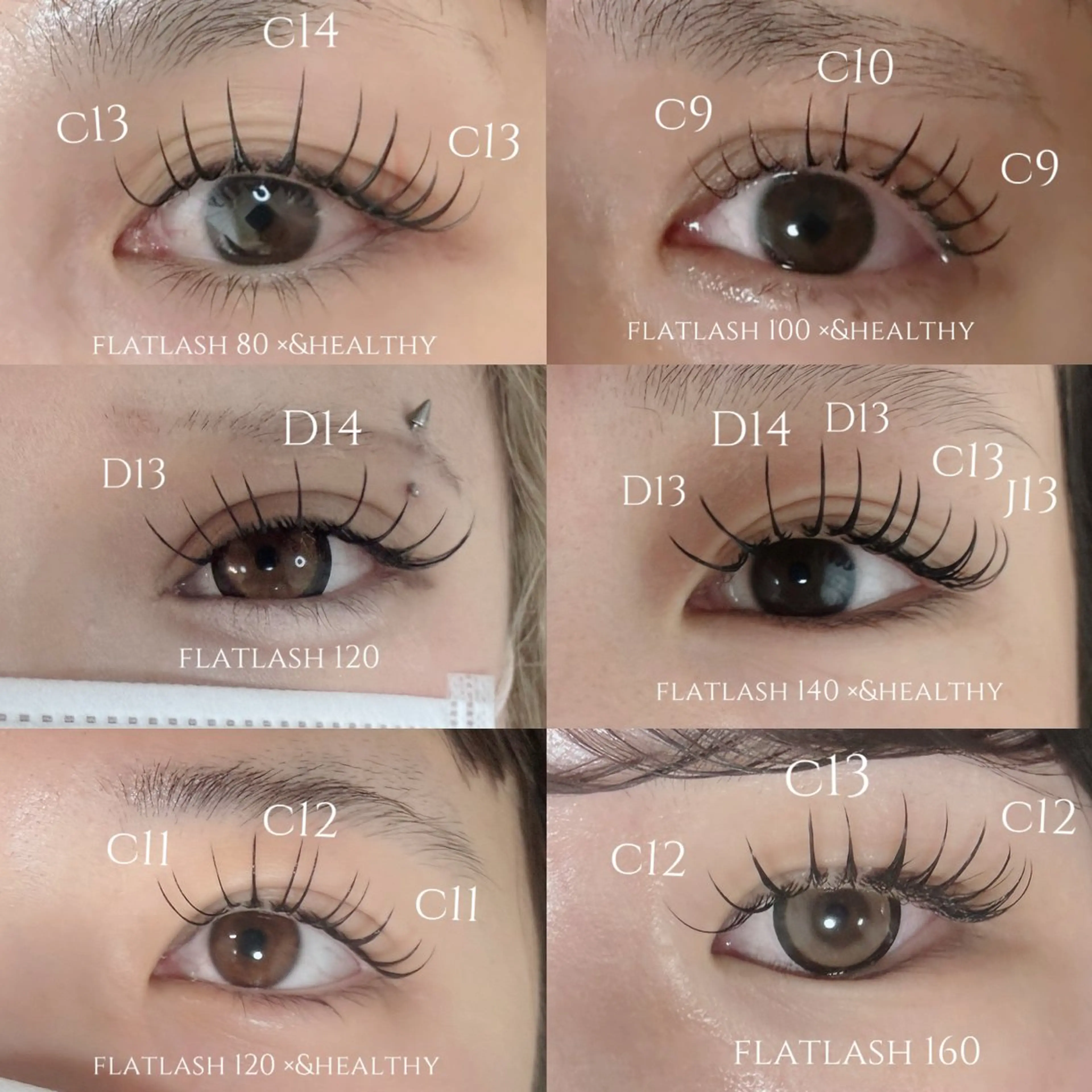 マツエク・マツパ マツエク vif misaのマツエク・マツパデザイン