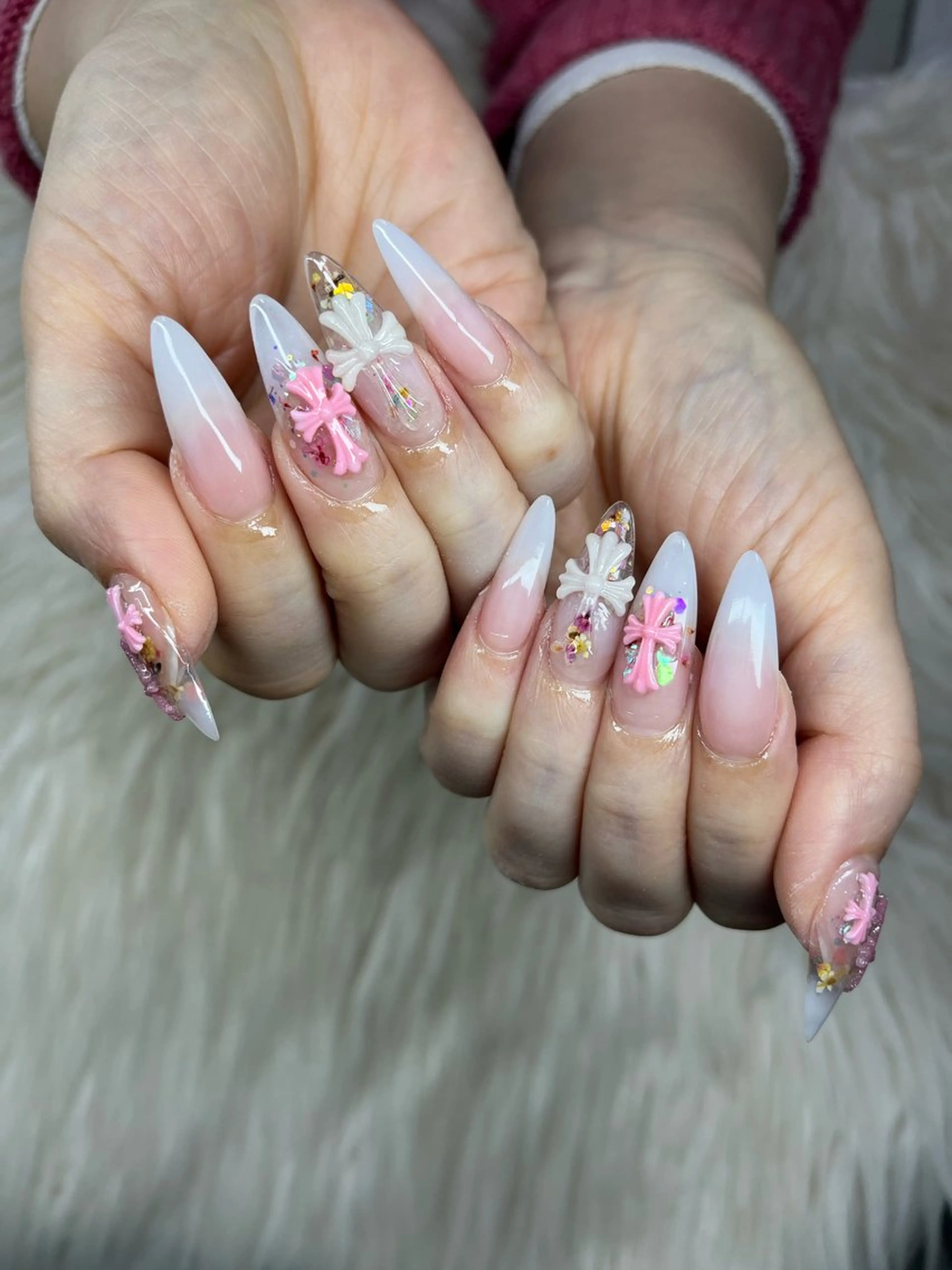 ネイル フラワーネイル nail ameryのネイルデザイン