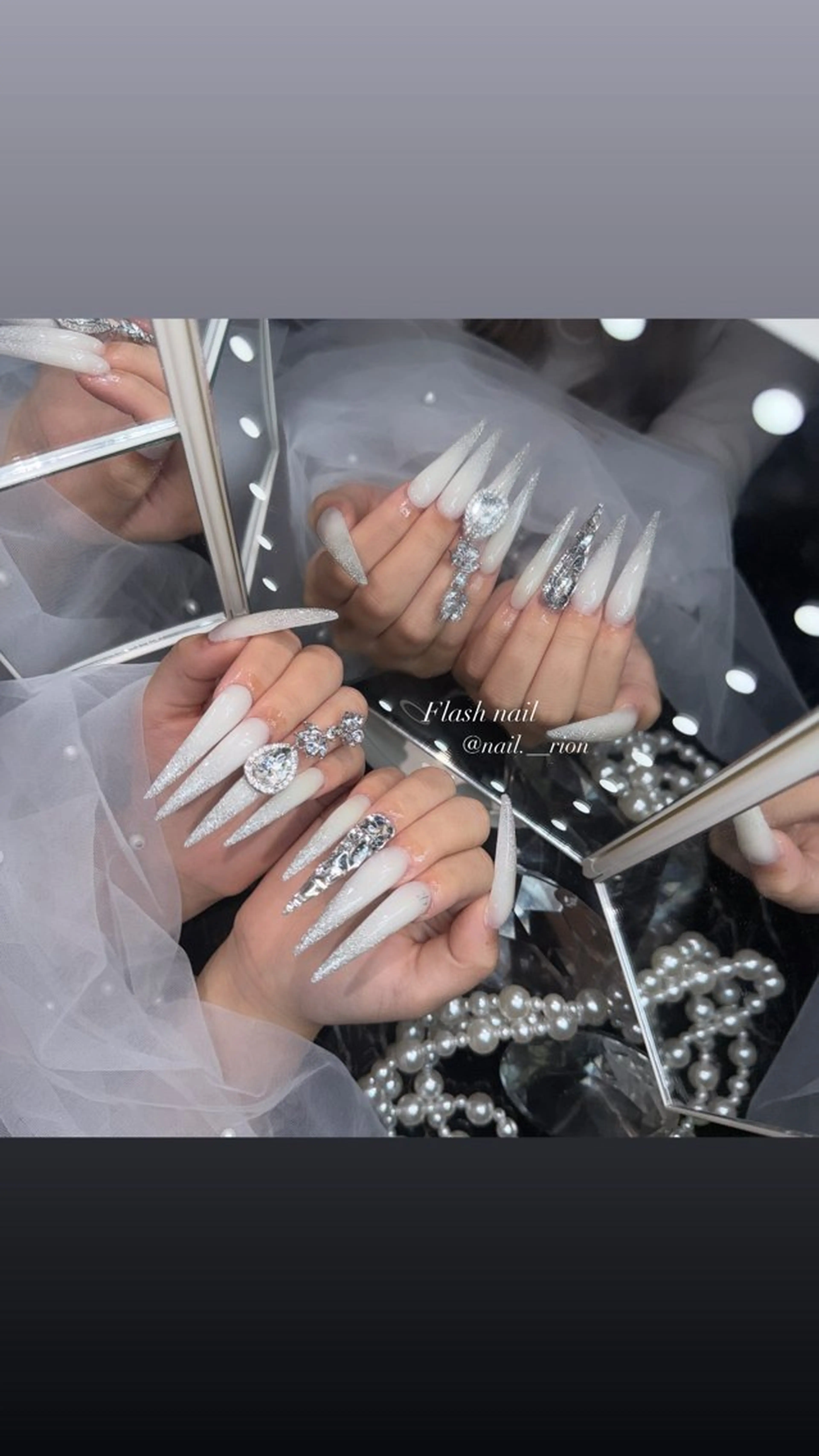 ネイル 加納 莉音のネイルデザイン